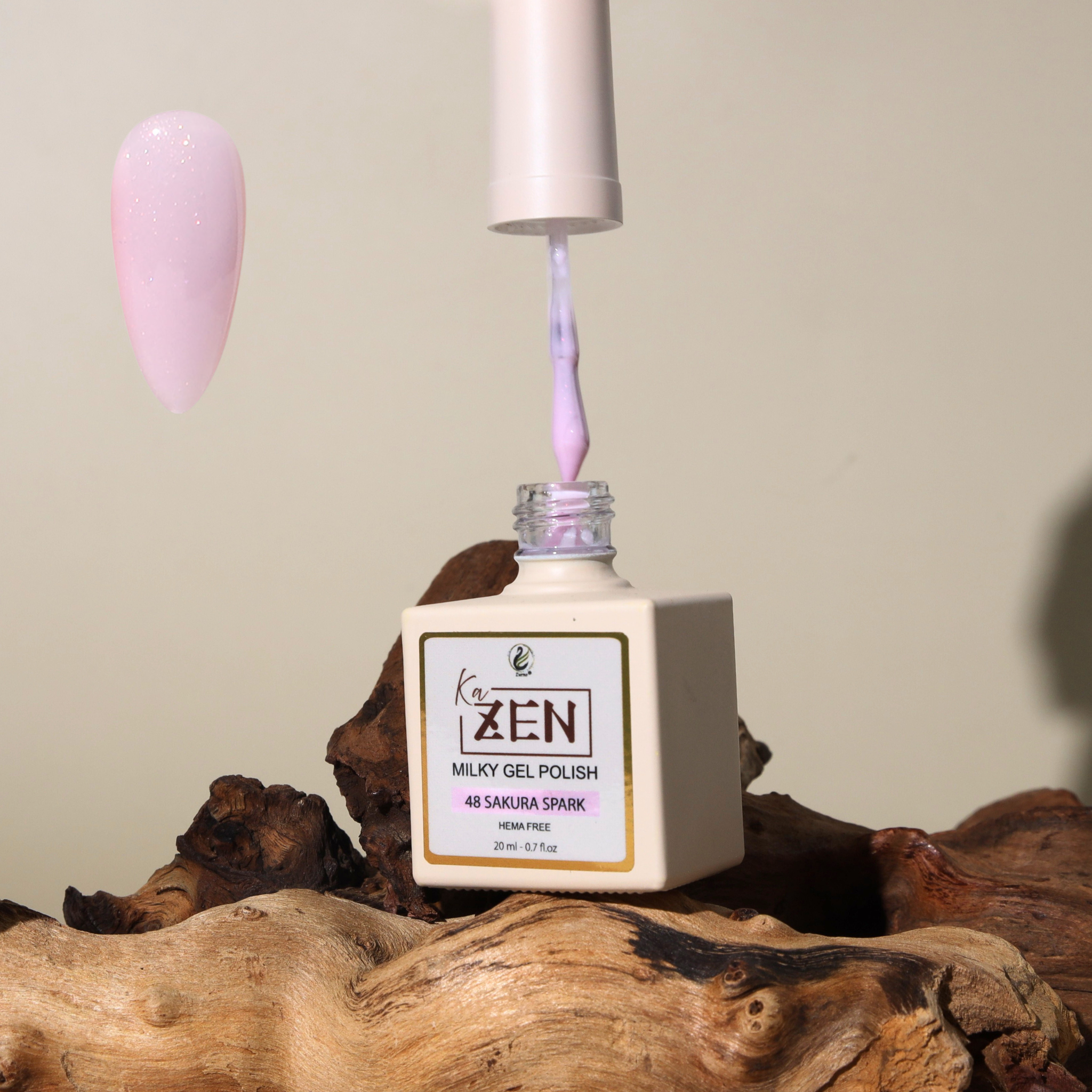 KAZEN | Milky Gel Polish - Cream