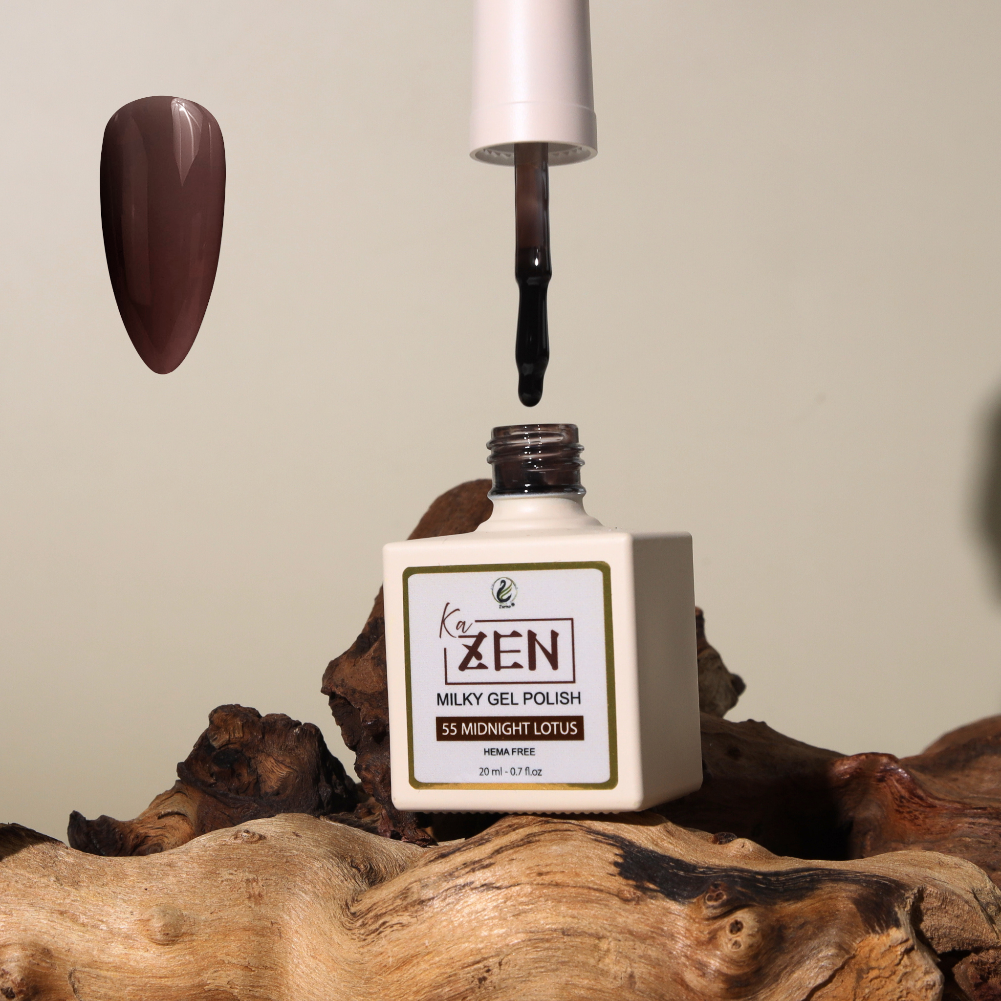 KAZEN | Milky Gel Polish - Cream