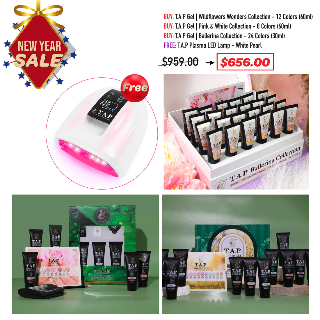 NEW YEAR SALE - T.A.P Gel 3-Collections Bundle