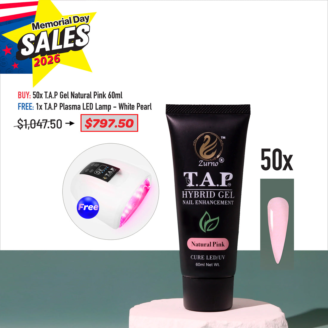 MEMORIAL DAY DEAL - T.A.P - Natural Pink Bundle