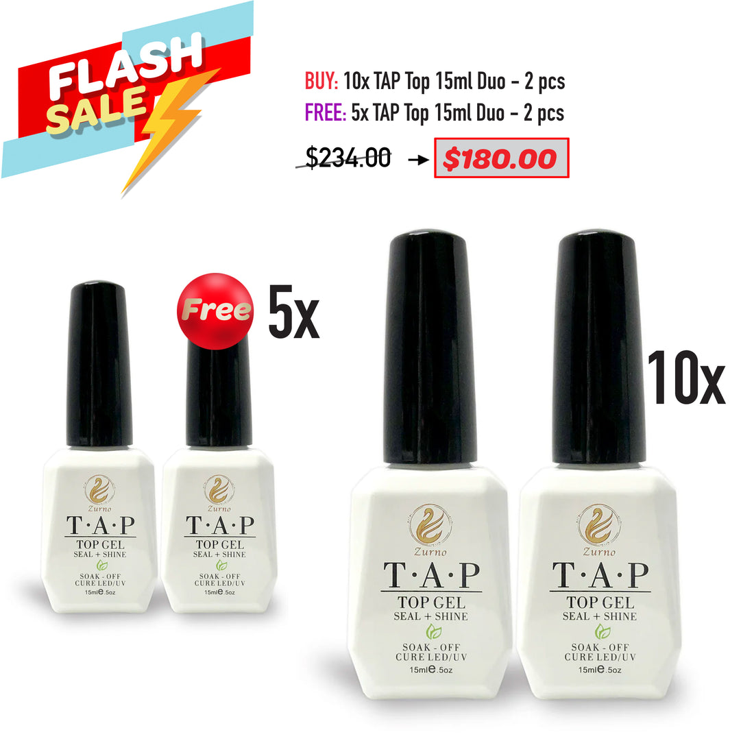 FLASH SALE - T.A.P Top & Base 15ml