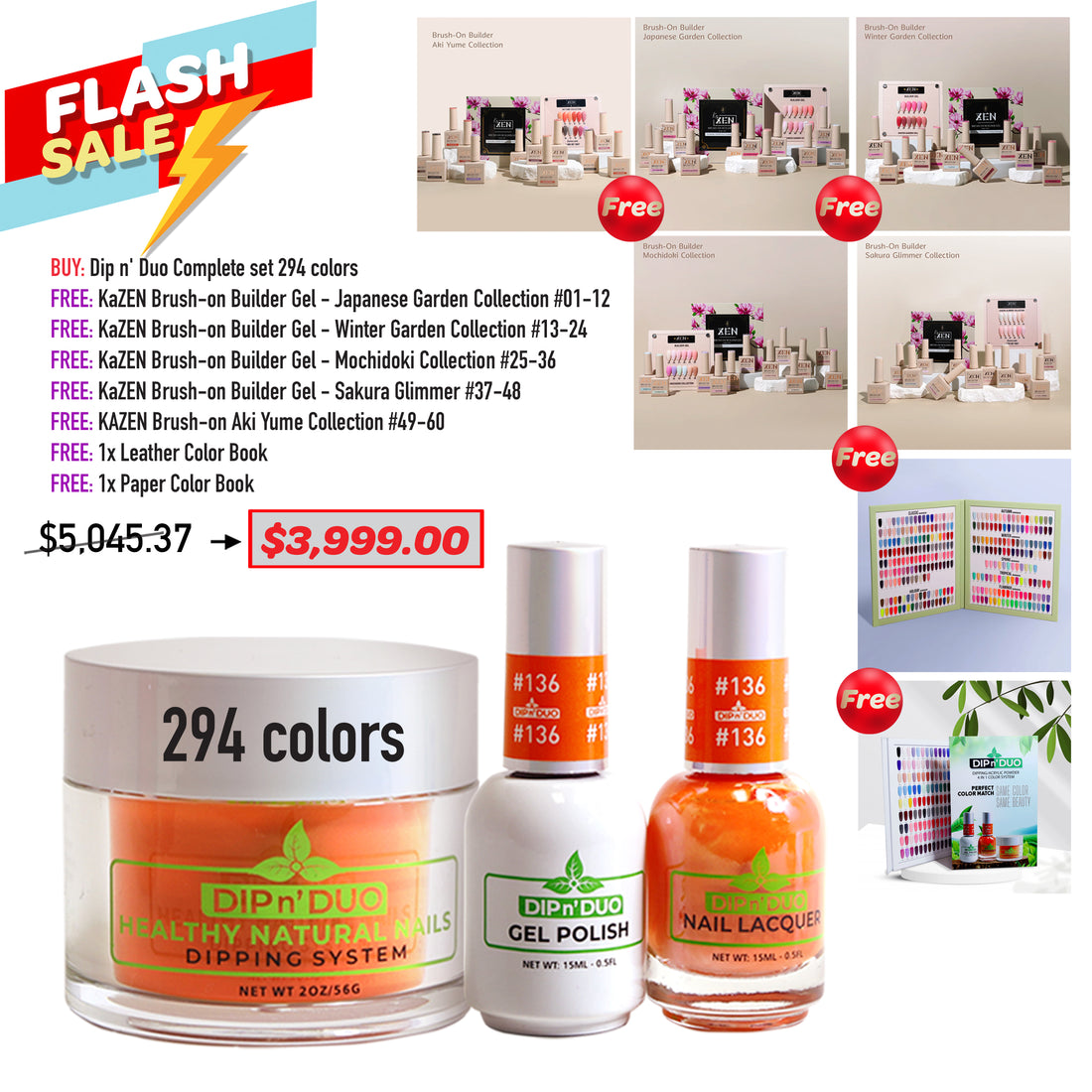 FLASH SALE - Dip n&