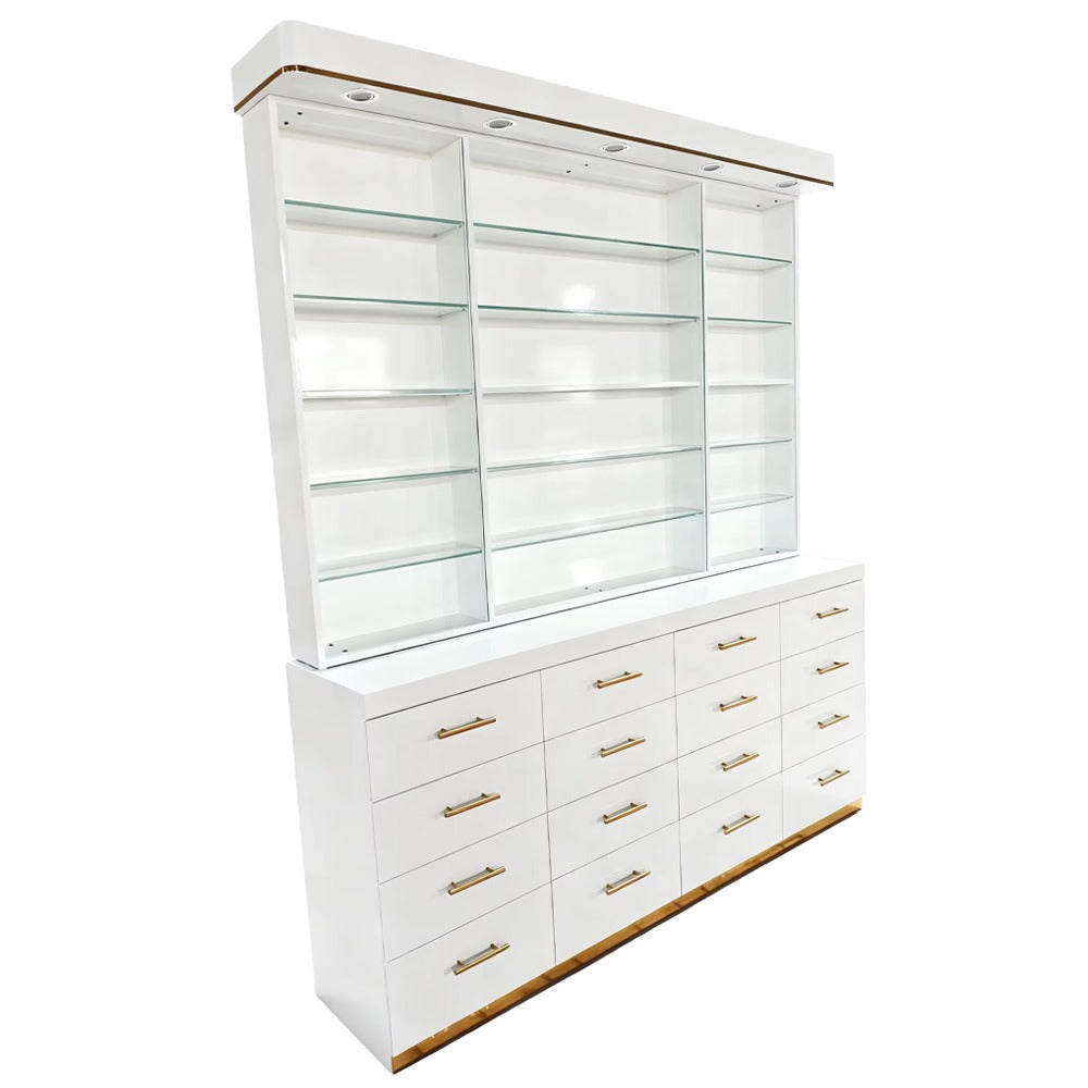 Nail Polish Storage & Display Cabinet - PICK UP ONLY