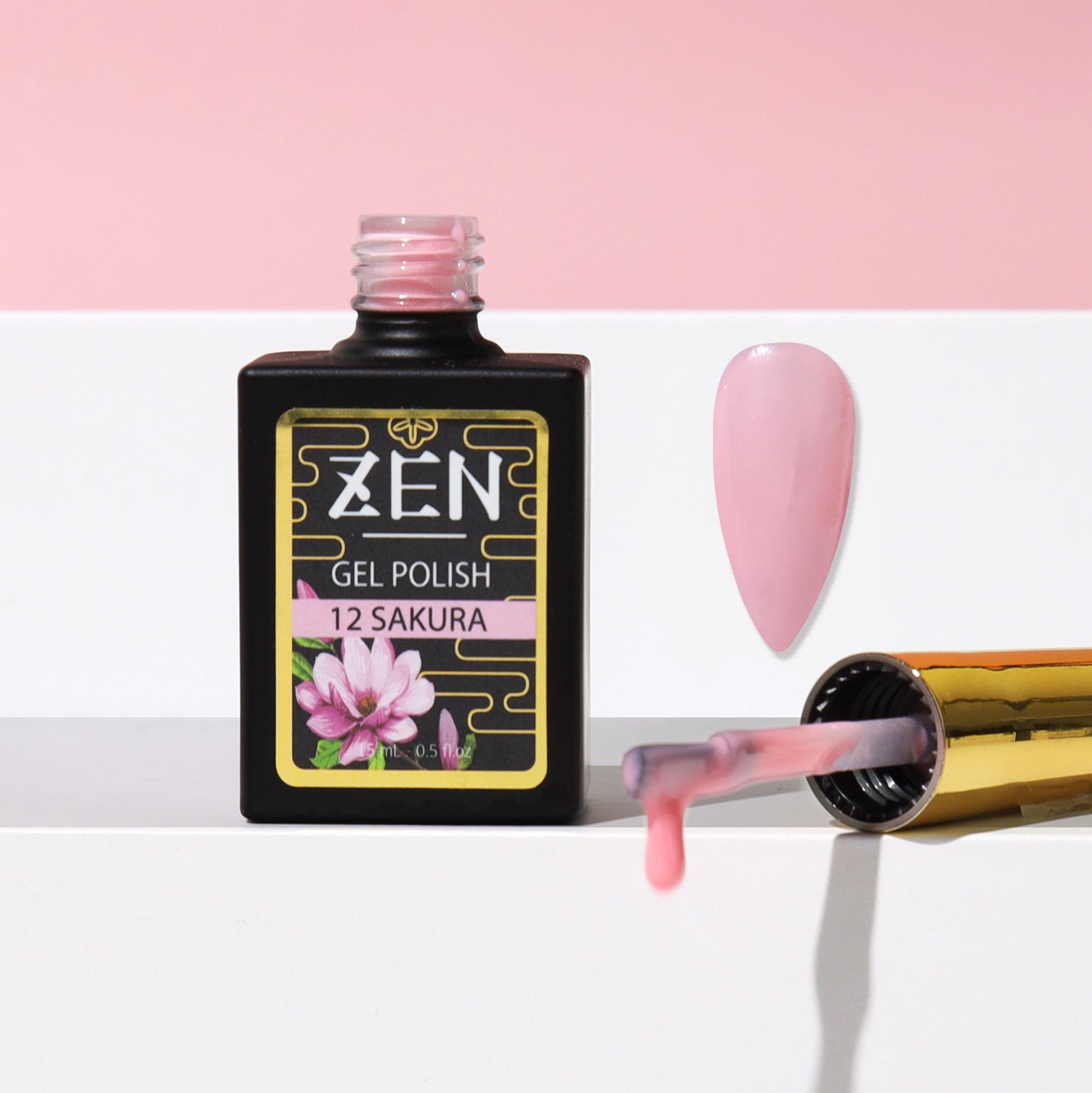 Zen Milky Gel (Gel Polish) Japanese Garden Collection Color 12