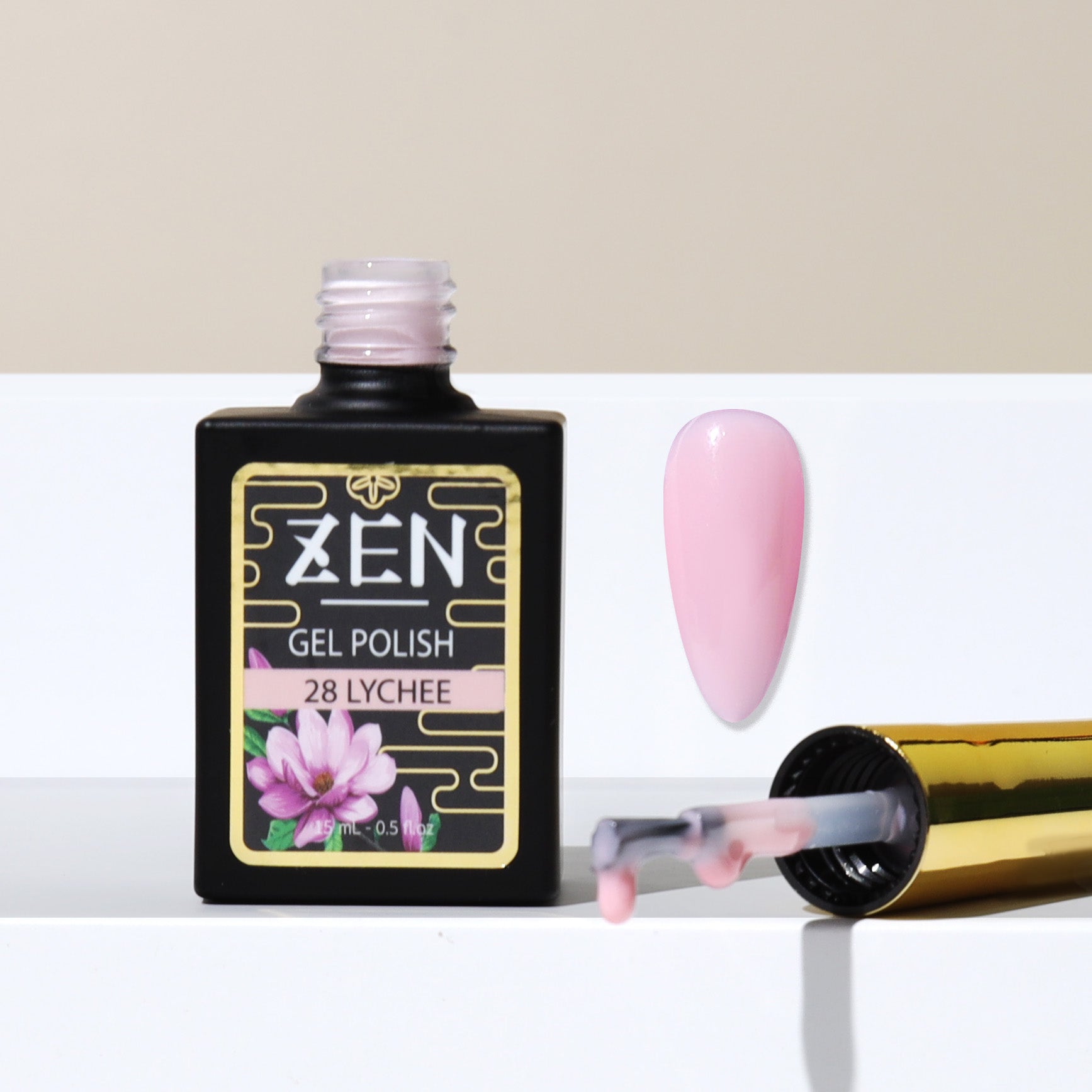 Zen Milky Gel (Gel Polish) Mochidoki Collection Color 28