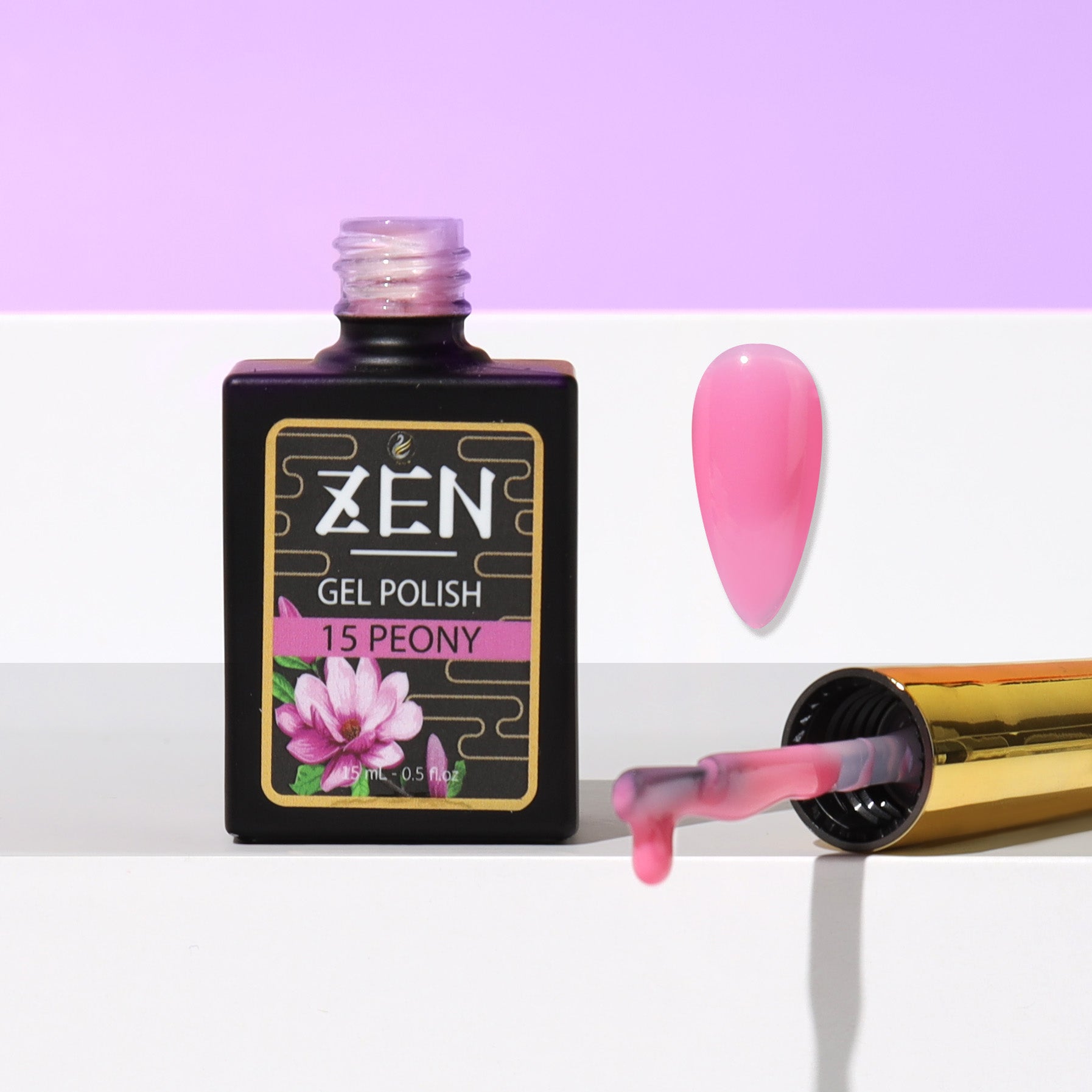 Zen Milky Gel (Gel Polish) Winter Garden Collection Color 15