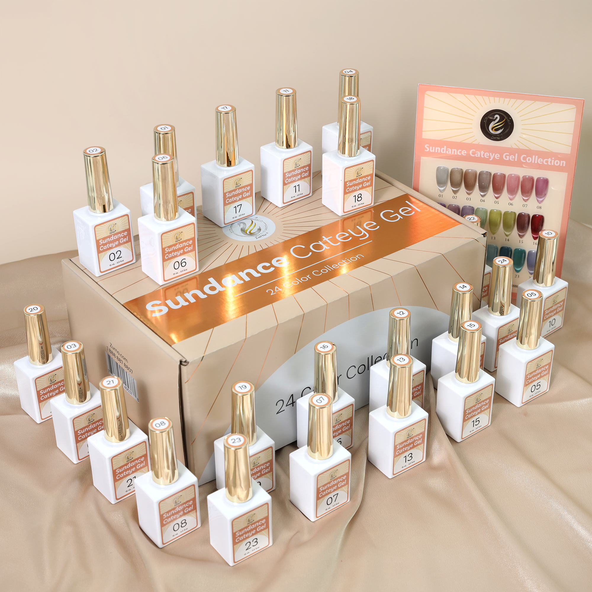 Zurno Sundance Collection Cat Eye Gel Nail Polish