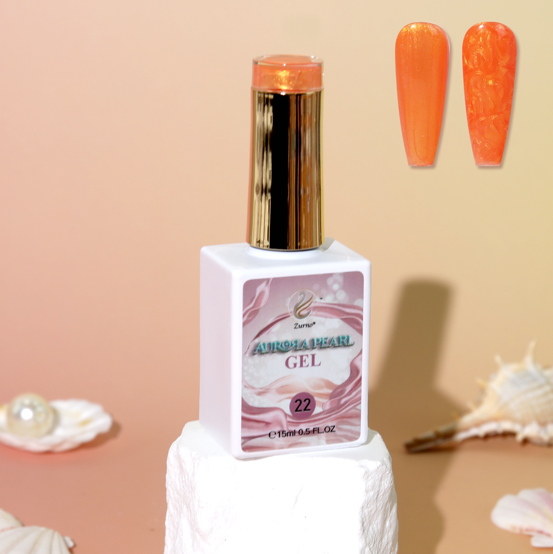 Aurora Pearl Gel Collection - 24 Colors