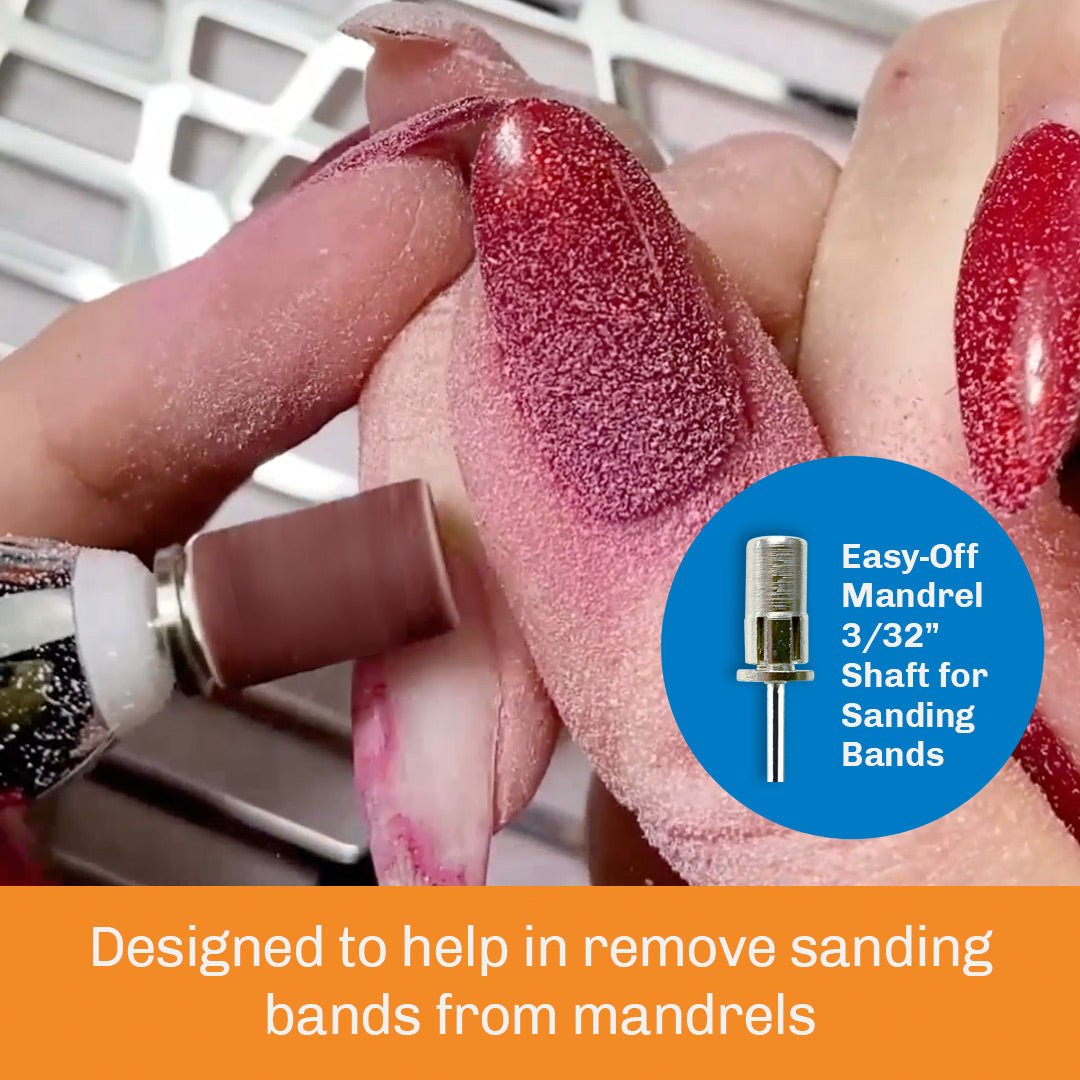 Easy Off Mandrel 3/32" Shaft -E10-EO for Sanding Band