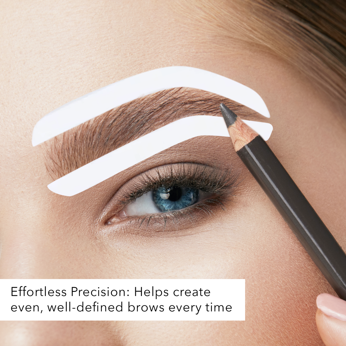 Eyebrow Shaping Sticker Guide