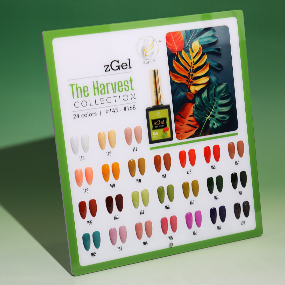 zBlend & zGel | Color Chart - NEW VERSION