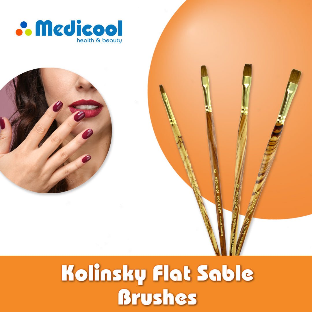 Kolinsky Flat Sable Brushes