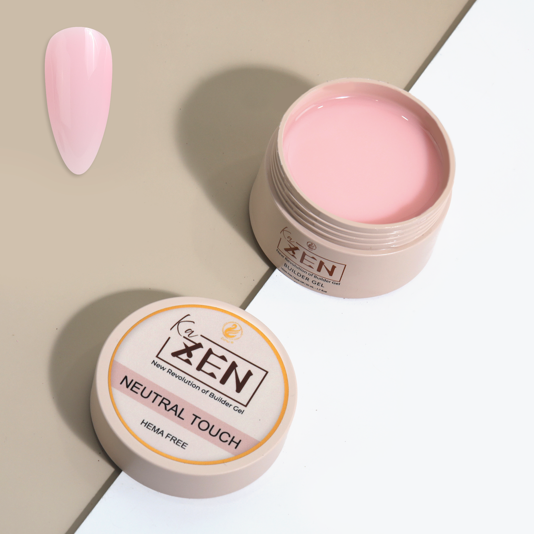 KaZEN | Builder Gel - Neutral Touch (Cream Jar)