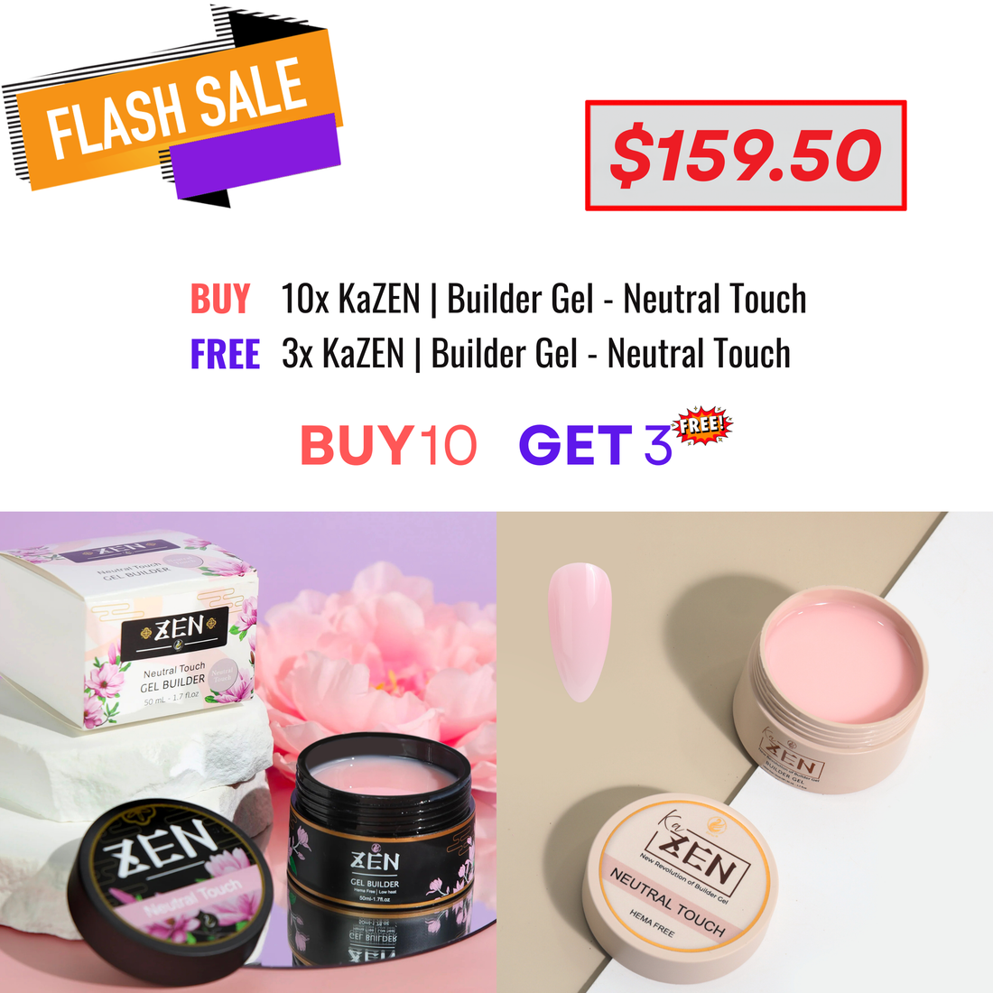 FLASH SALE - KAZEN - Neutral Touch Bundle