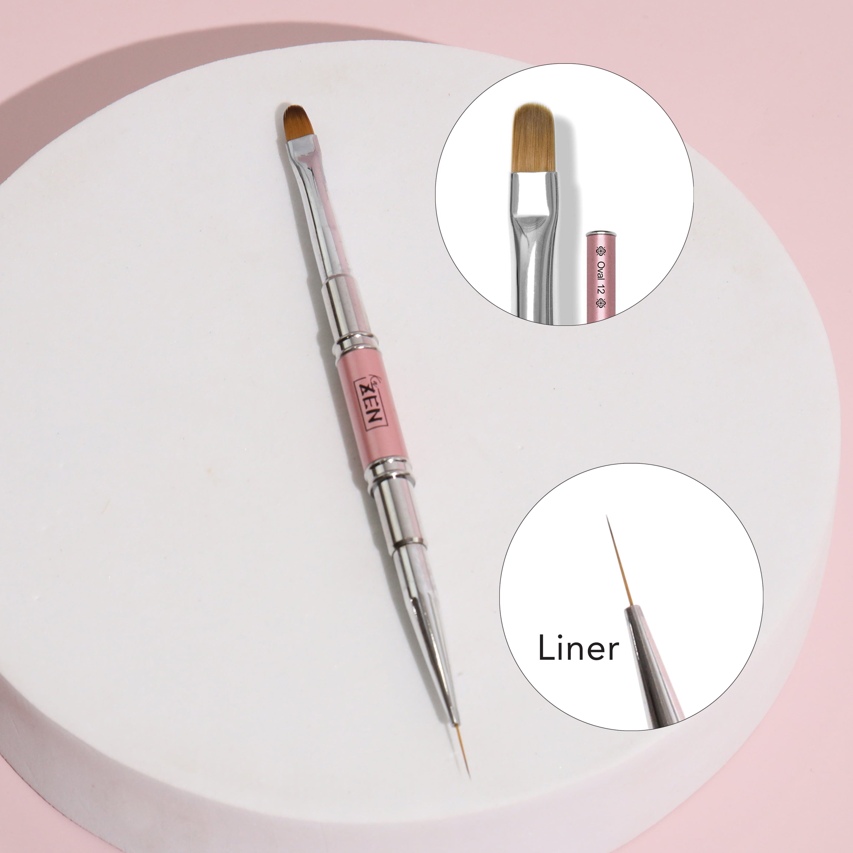 KaZEN - Dual Brush – Nailsjobs by Zurno