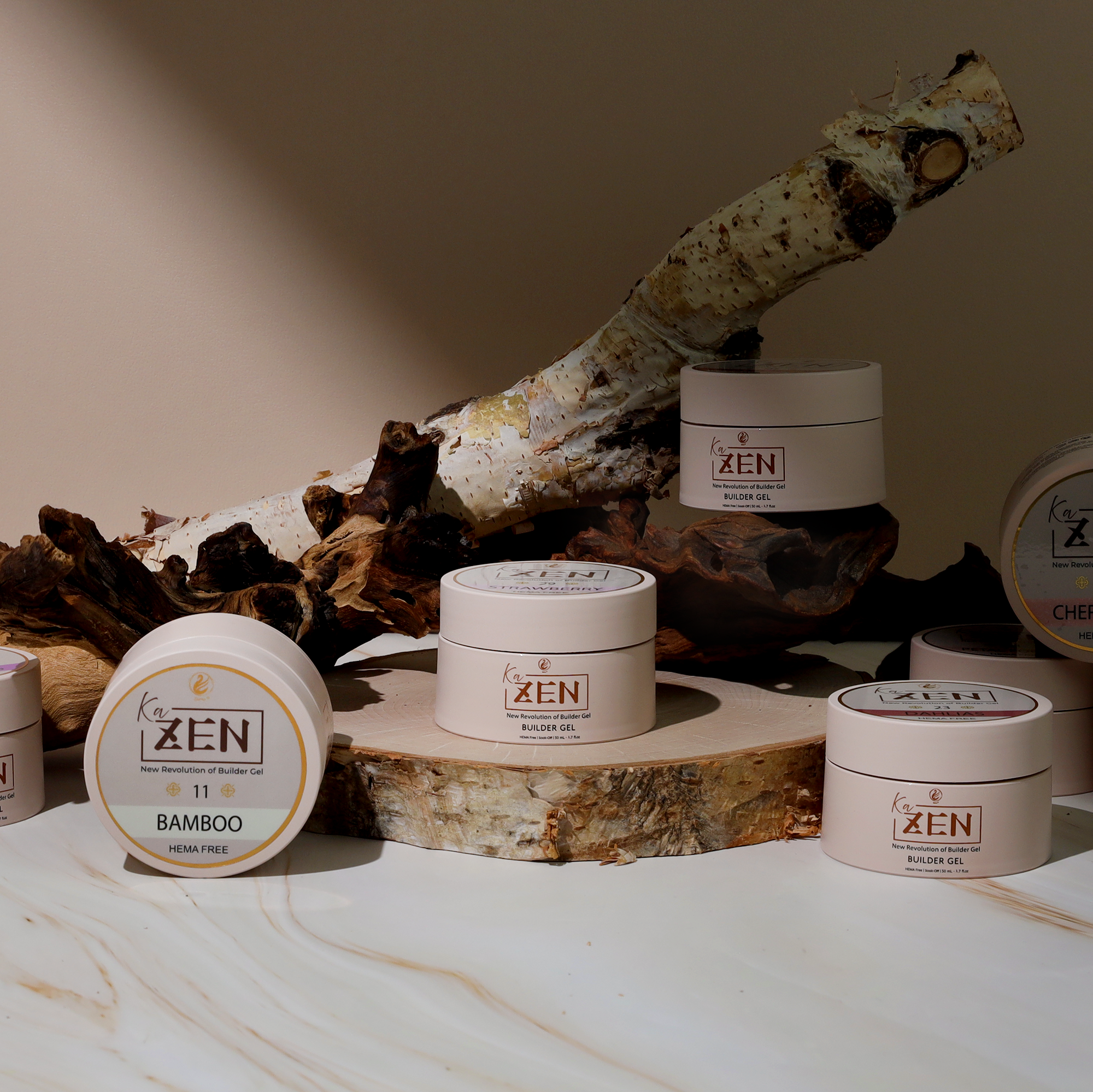 KaZEN Builder Gel | All Collection 48 Colors Cream KIT