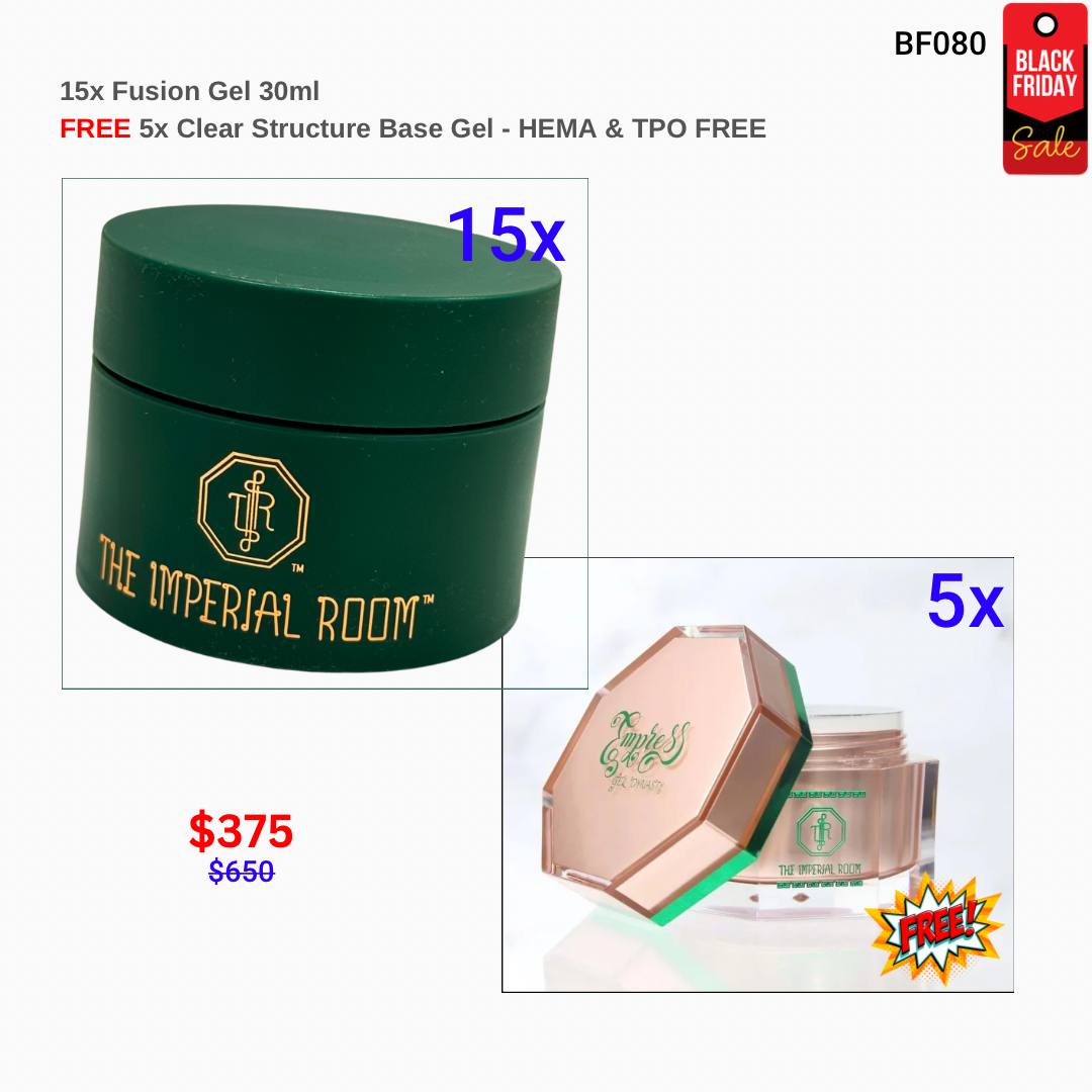 FLASH SALE - TIR - Fusion Gel & Structure Base Gel Bundle 2