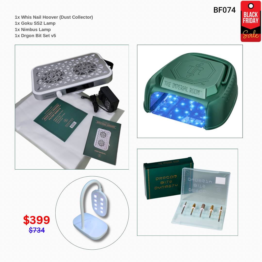 BLACK FRIDAY - TIR - Drill Bits & Curing Lamp Bundle