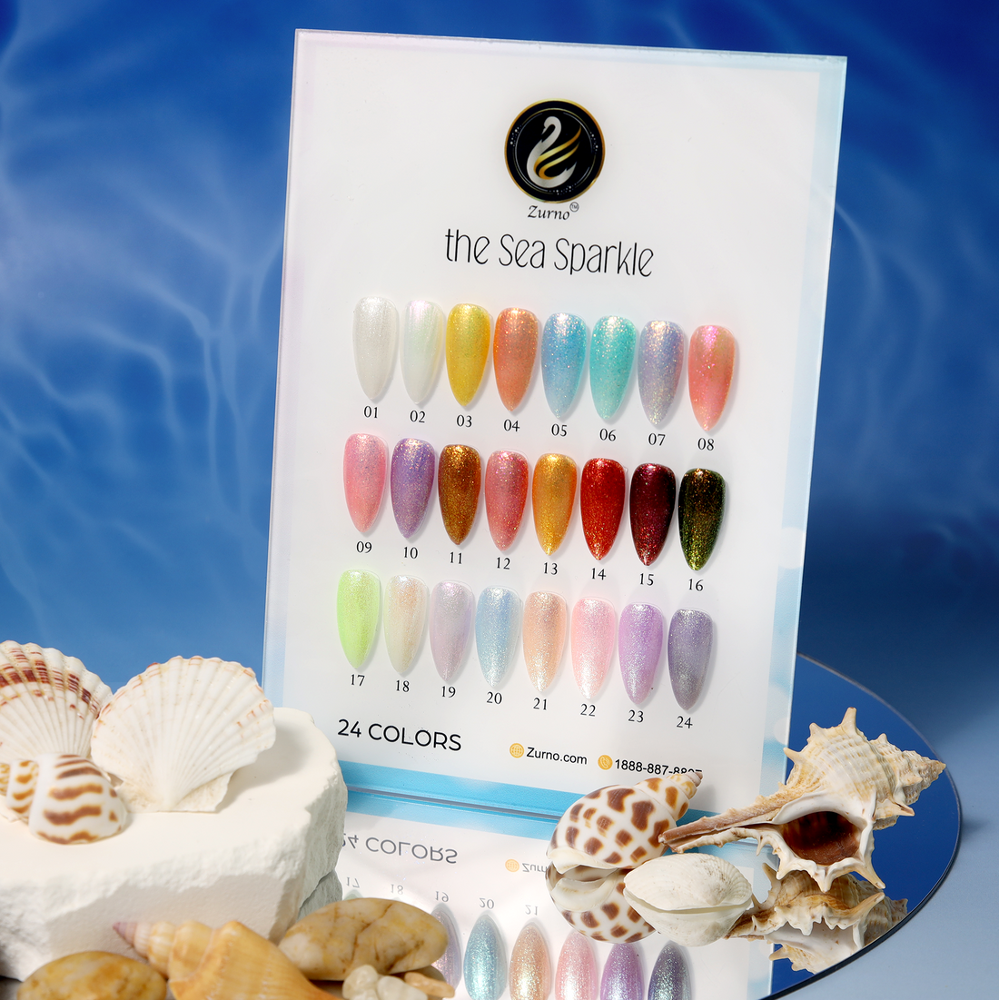 The Sea Sparkle - 24 Colors Collection