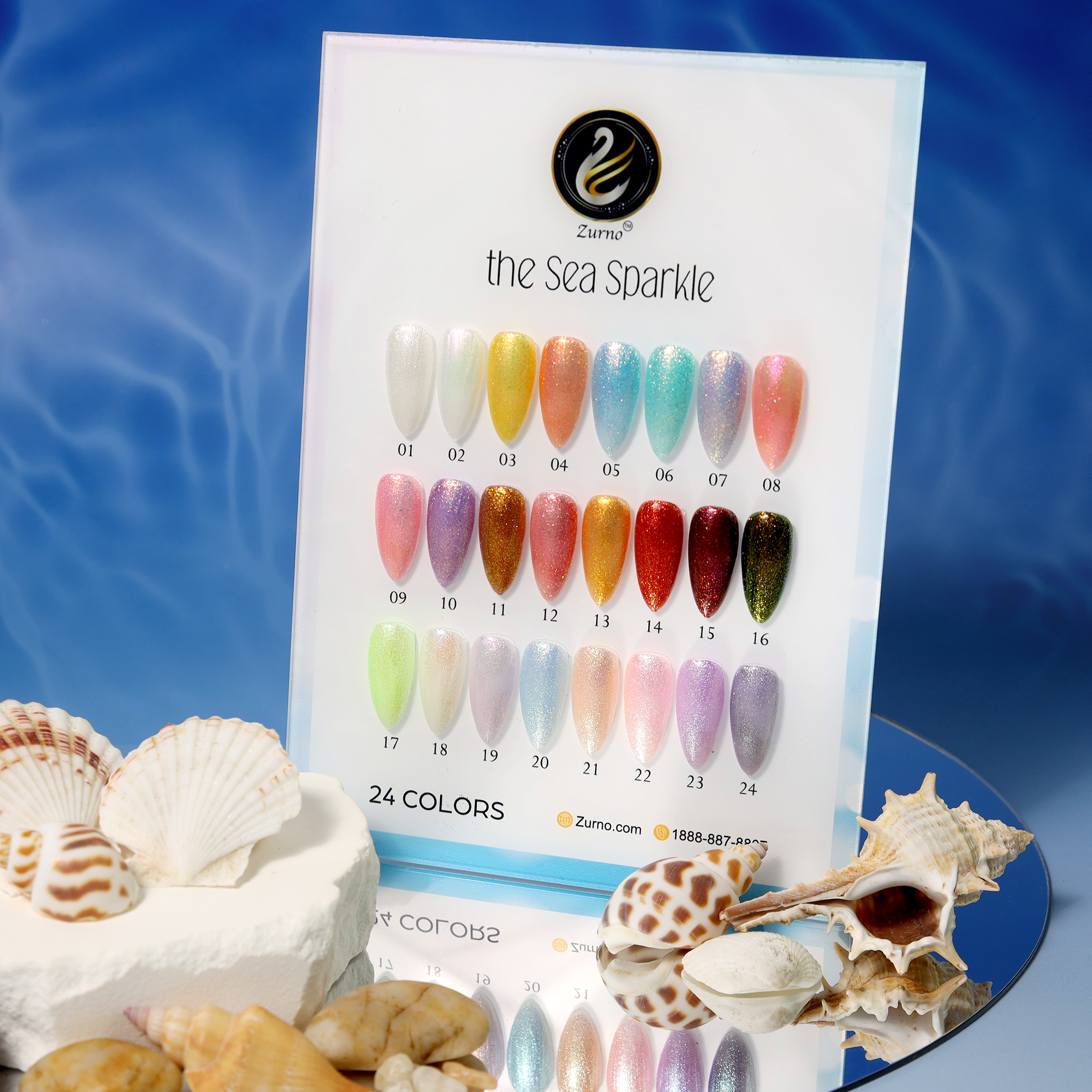 The Sea Sparkle - 24 Colors Collection