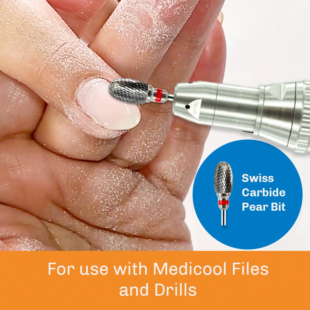 Swiss Carbide Pear Bit PSC6