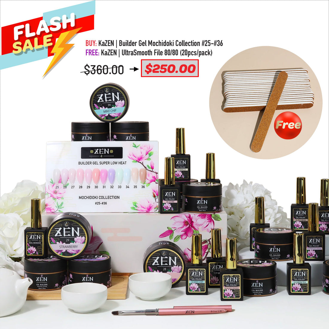 FLASH SALE - KAZEN - Mochidoki Collection Bundle