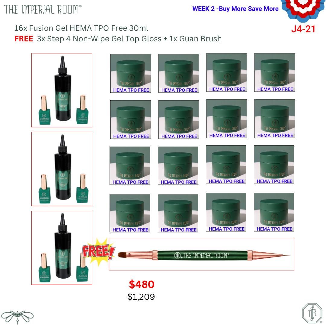 4TH JULY SALE - TIR - Fusion Gel Bundle 2