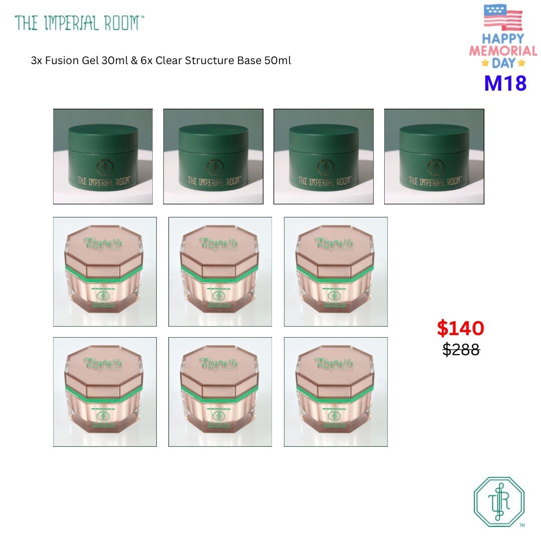 MEMORIAL DAY DEAL - TIR - Fusion Gel Bundle