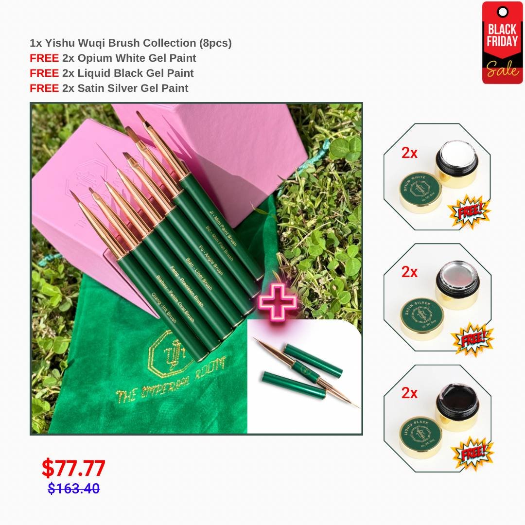 BLACK FRIDAY - TIR - Brush & Gel Paint Bundle