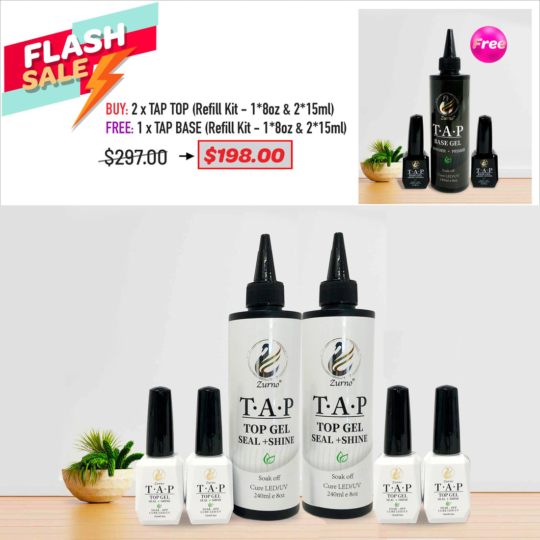 FLASH SALE - TAP Base & Top Kit Deal