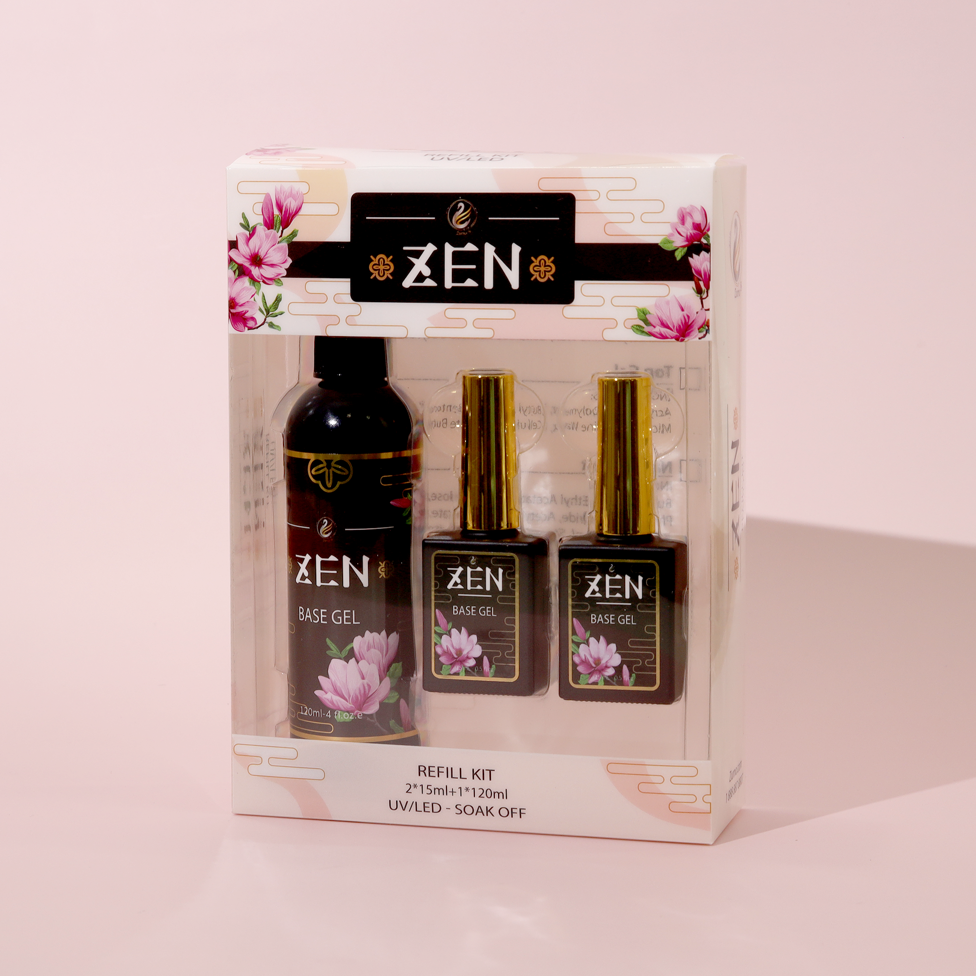 KaZEN Builder Gel - Refill size - Bonder - Base - Top