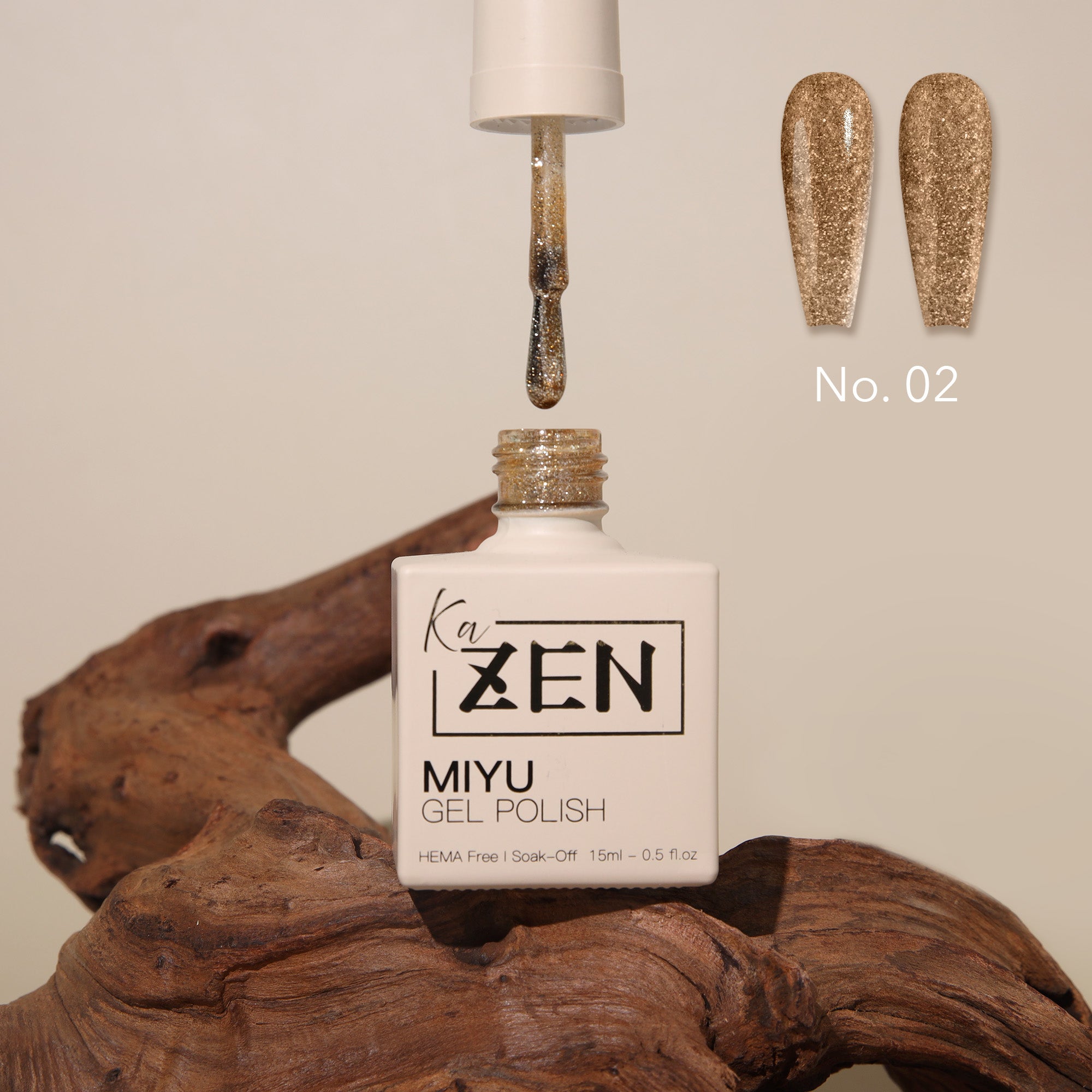 KaZEN | Miyu Gel Polish Collection (50 Colors) - Cream Edition