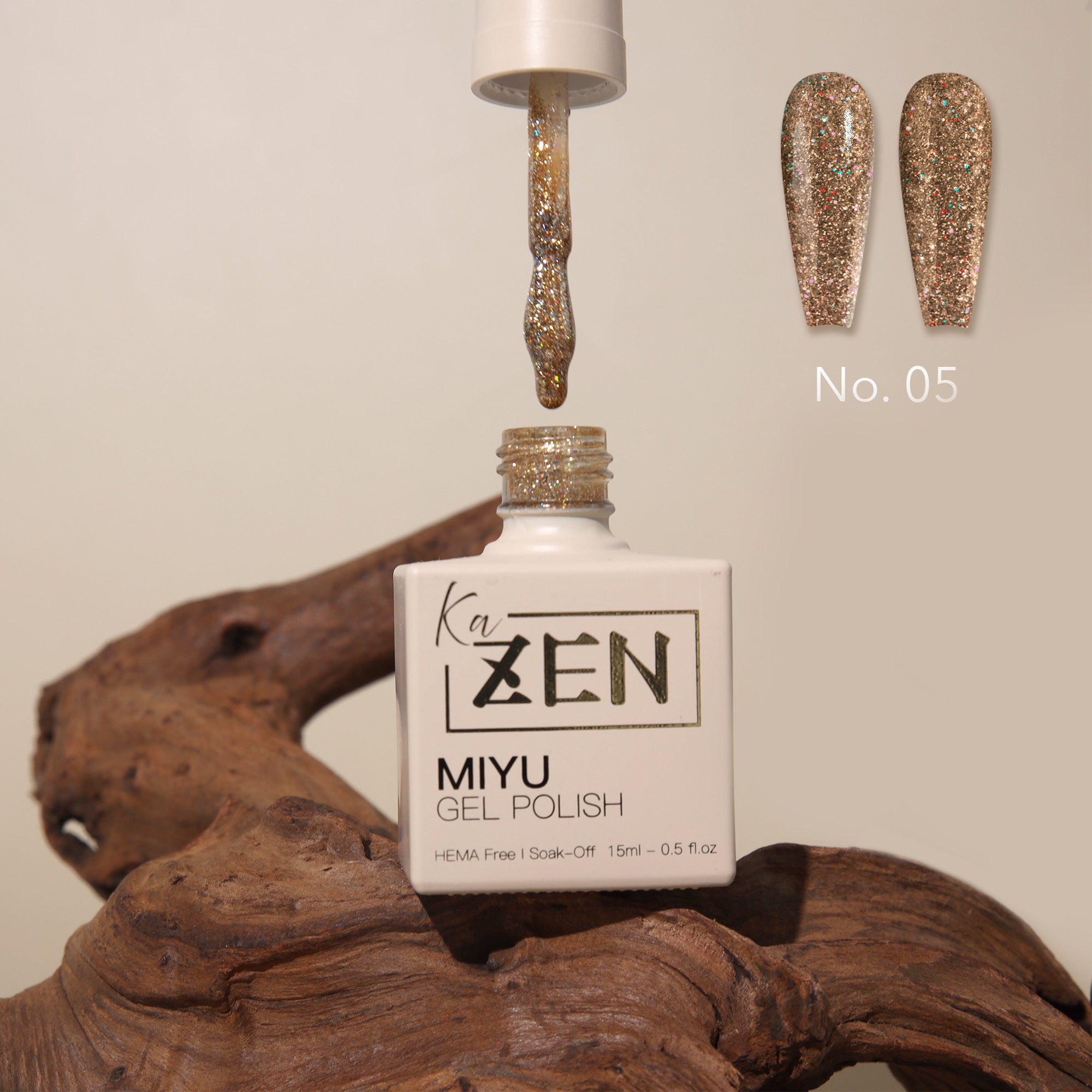 KaZEN | Miyu Gel Polish Collection (50 Colors) - Cream Edition