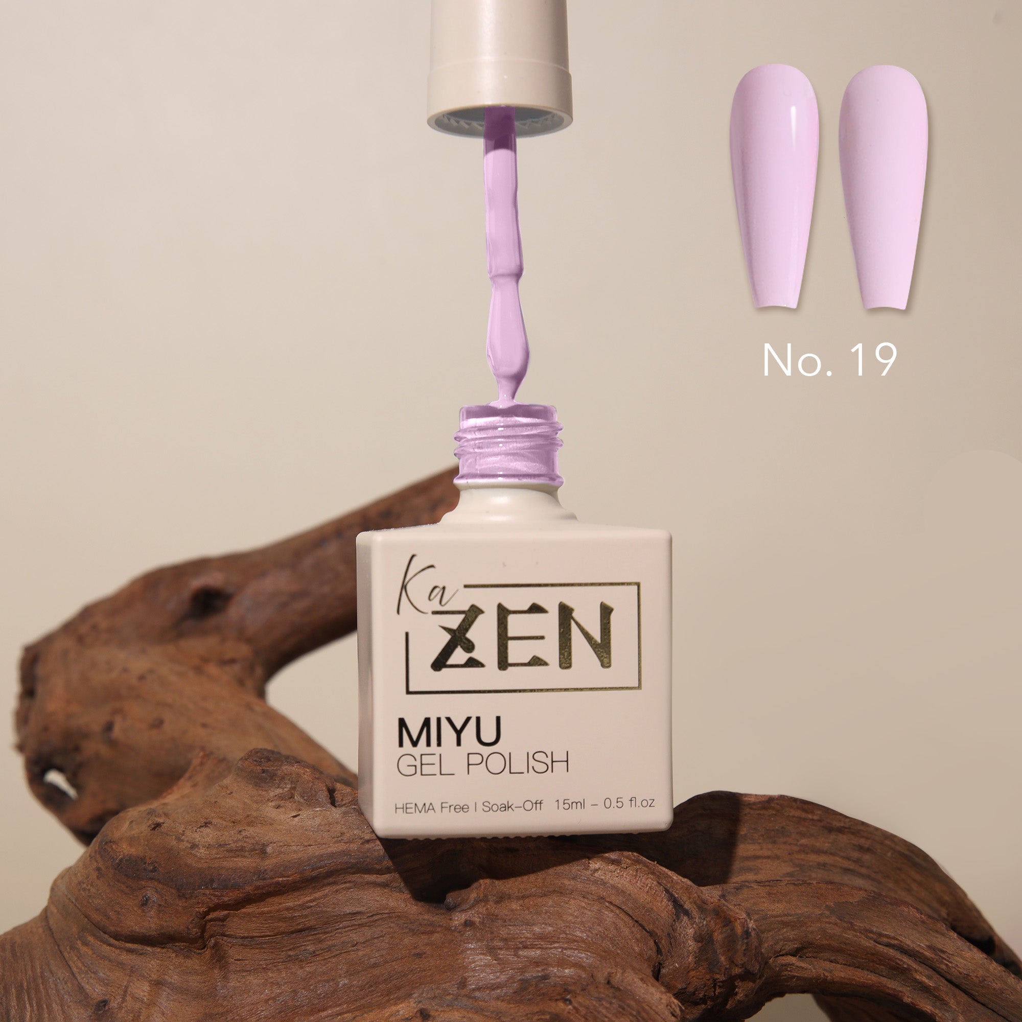 KaZEN | Miyu Gel Polish Collection (50 Colors) - Cream Edition