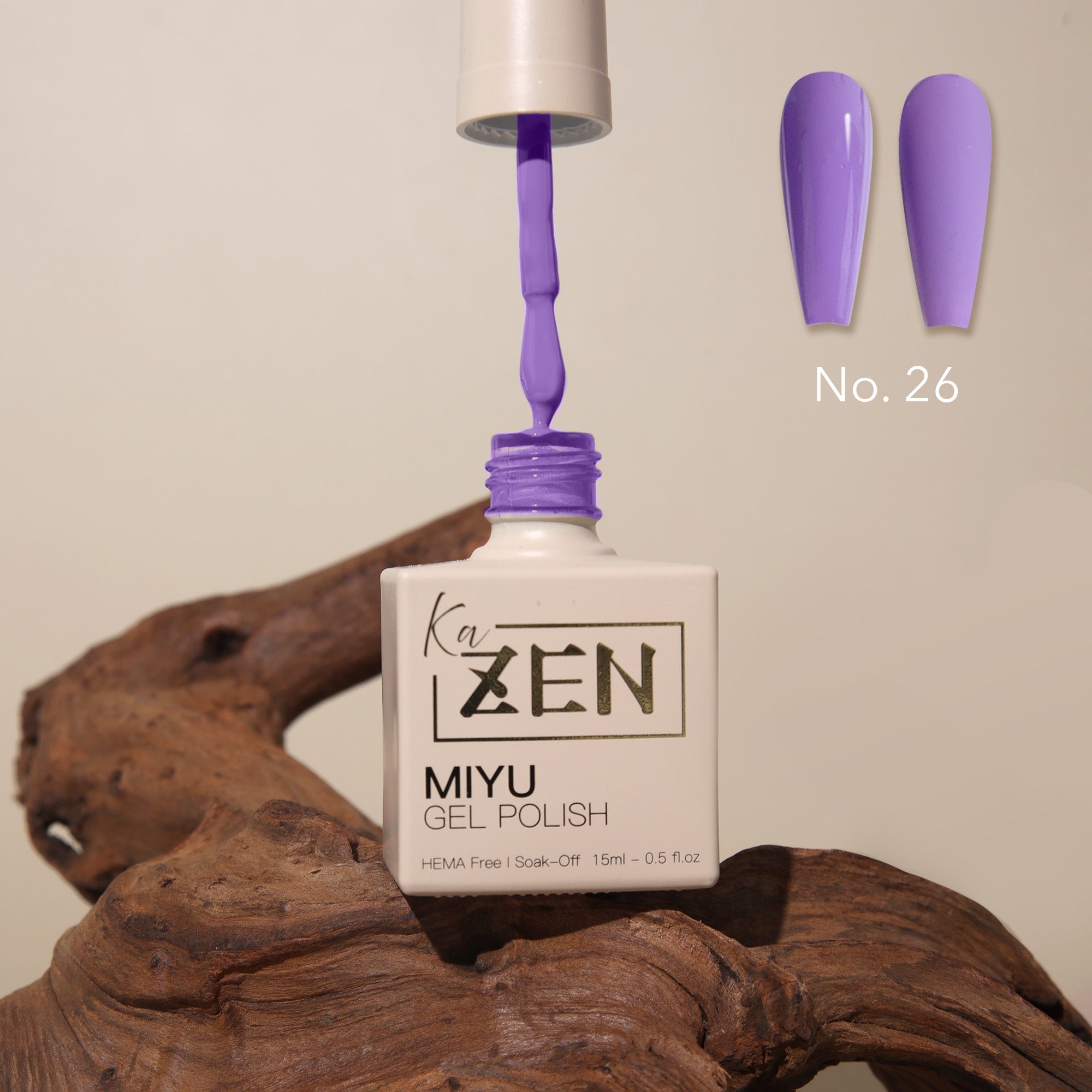 KaZEN | Miyu Gel Polish Collection (50 Colors) - Cream Edition