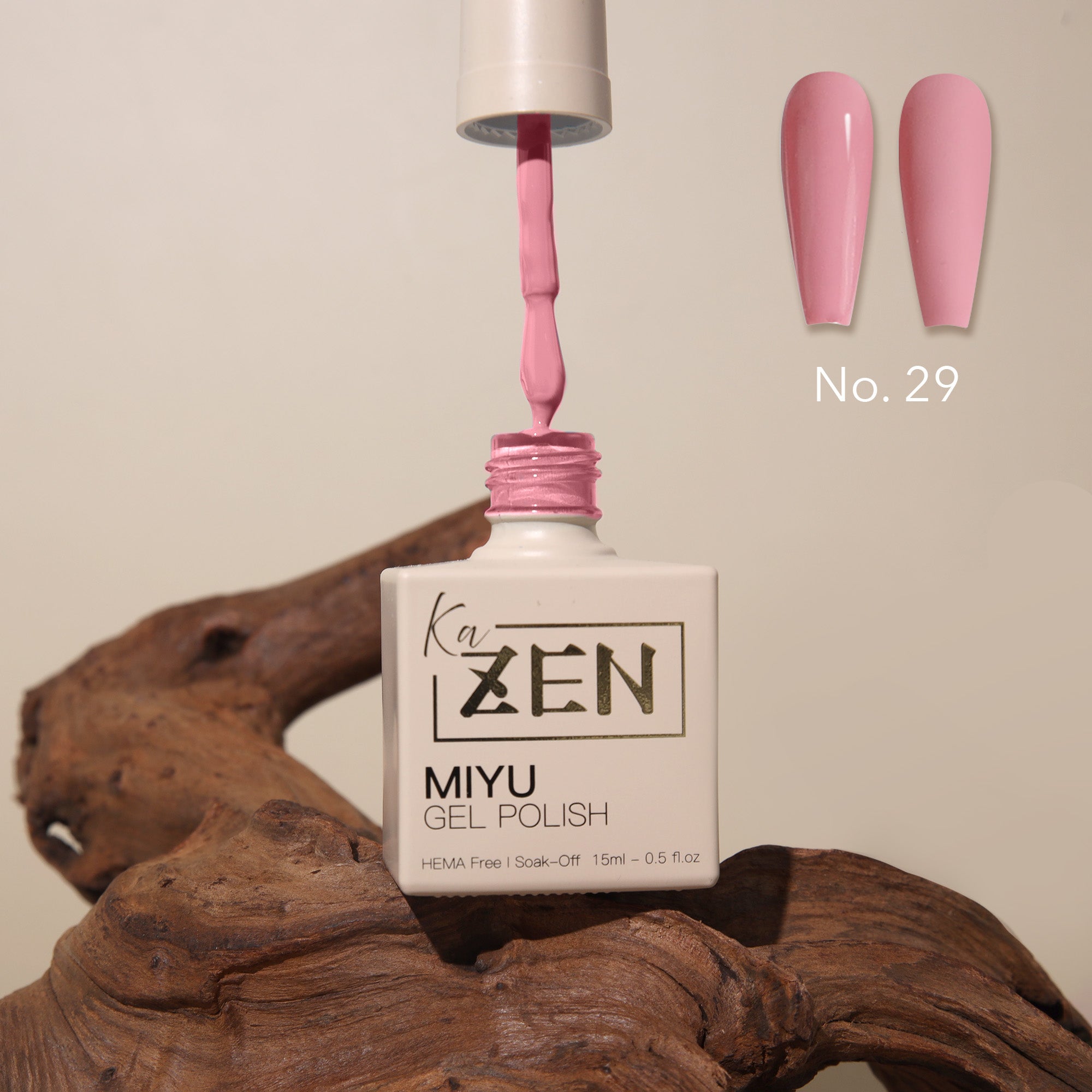 KaZEN | Miyu Gel Polish Collection (50 Colors) - Cream Edition