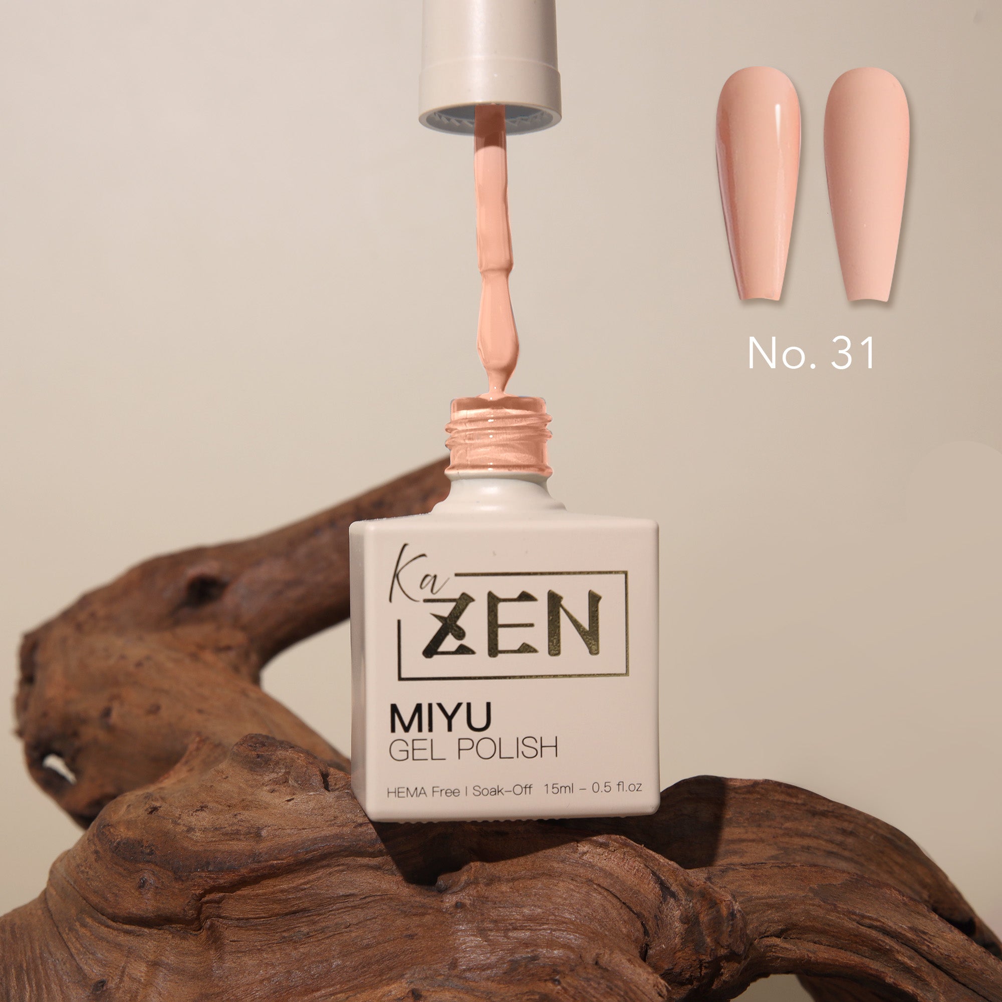 KaZEN | Miyu Gel Polish Collection (50 Colors) - Cream Edition