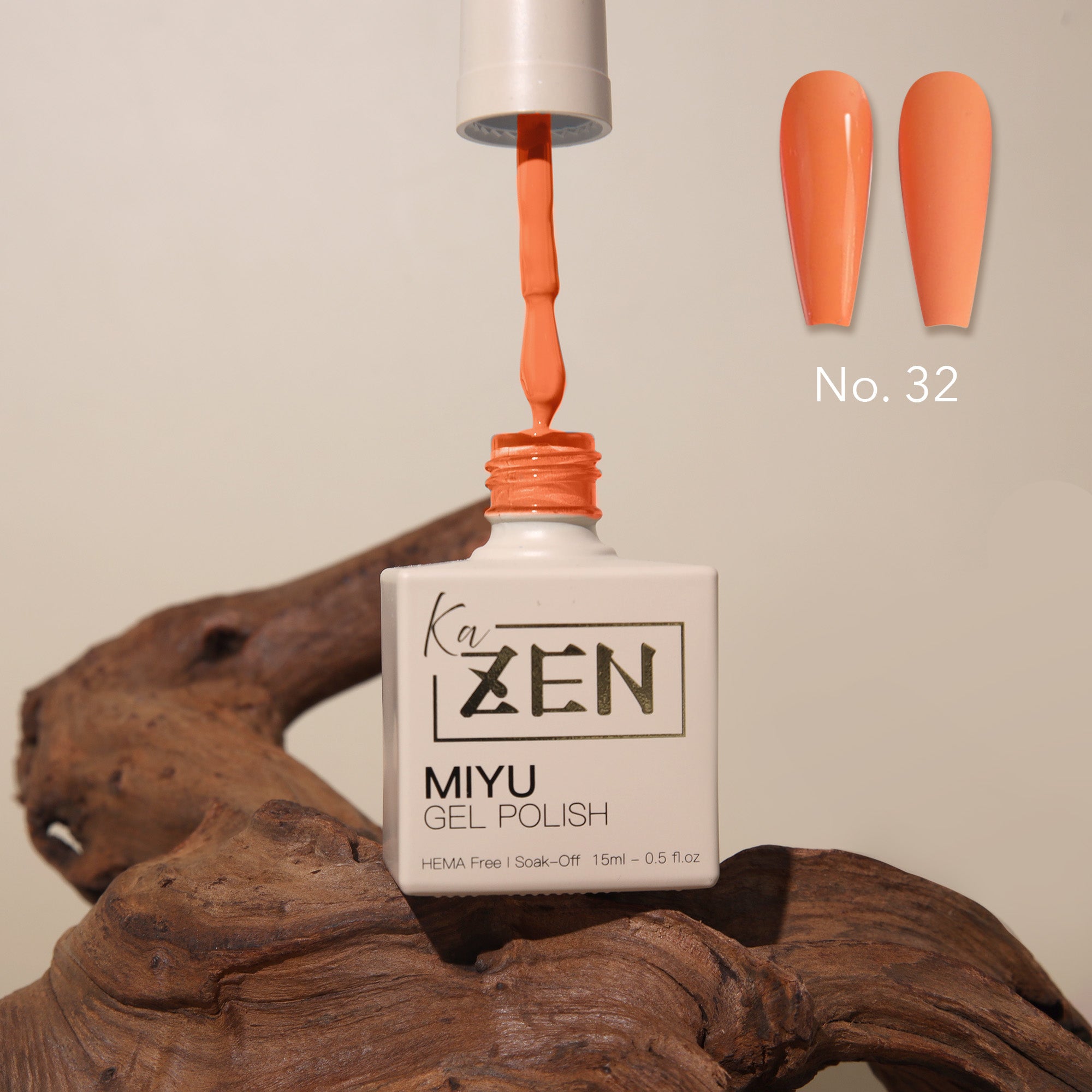 KaZEN | Miyu Gel Polish Collection (50 Colors) - Cream Edition