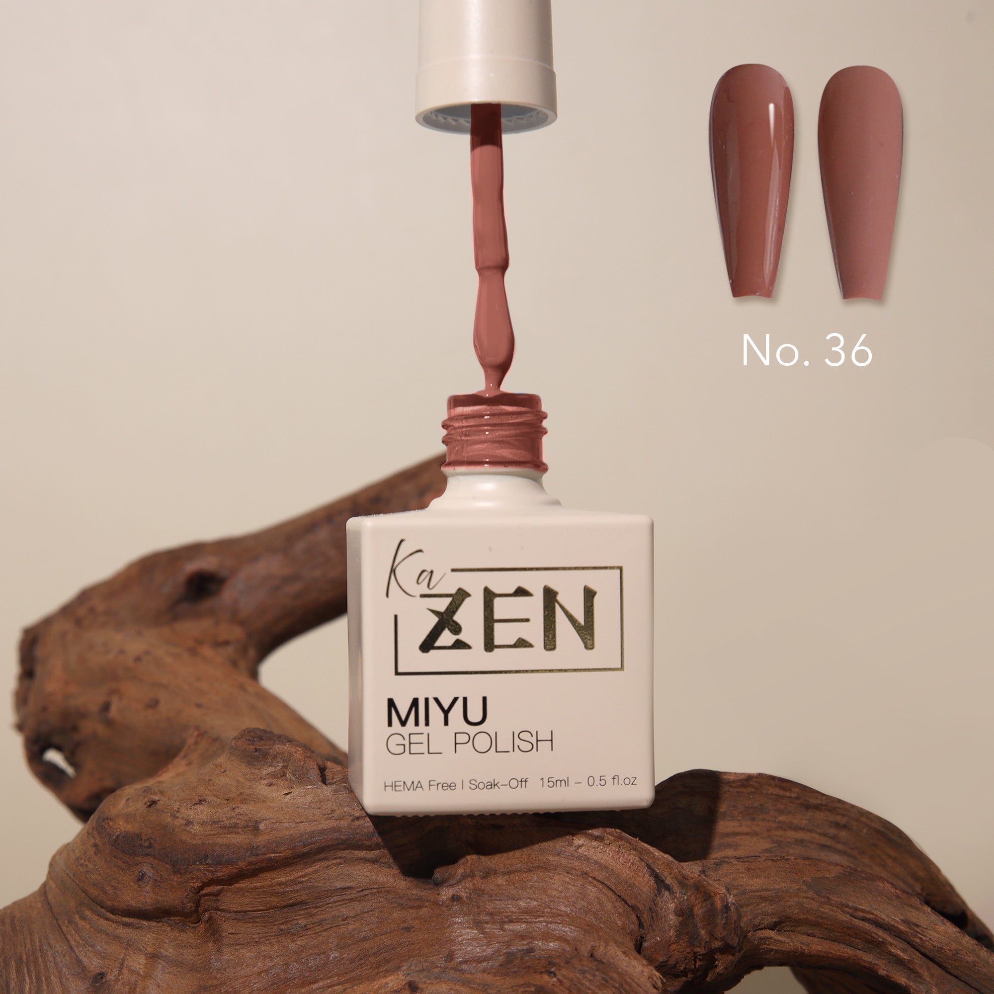 KaZEN | Miyu Gel Polish Collection (50 Colors) - Cream Edition