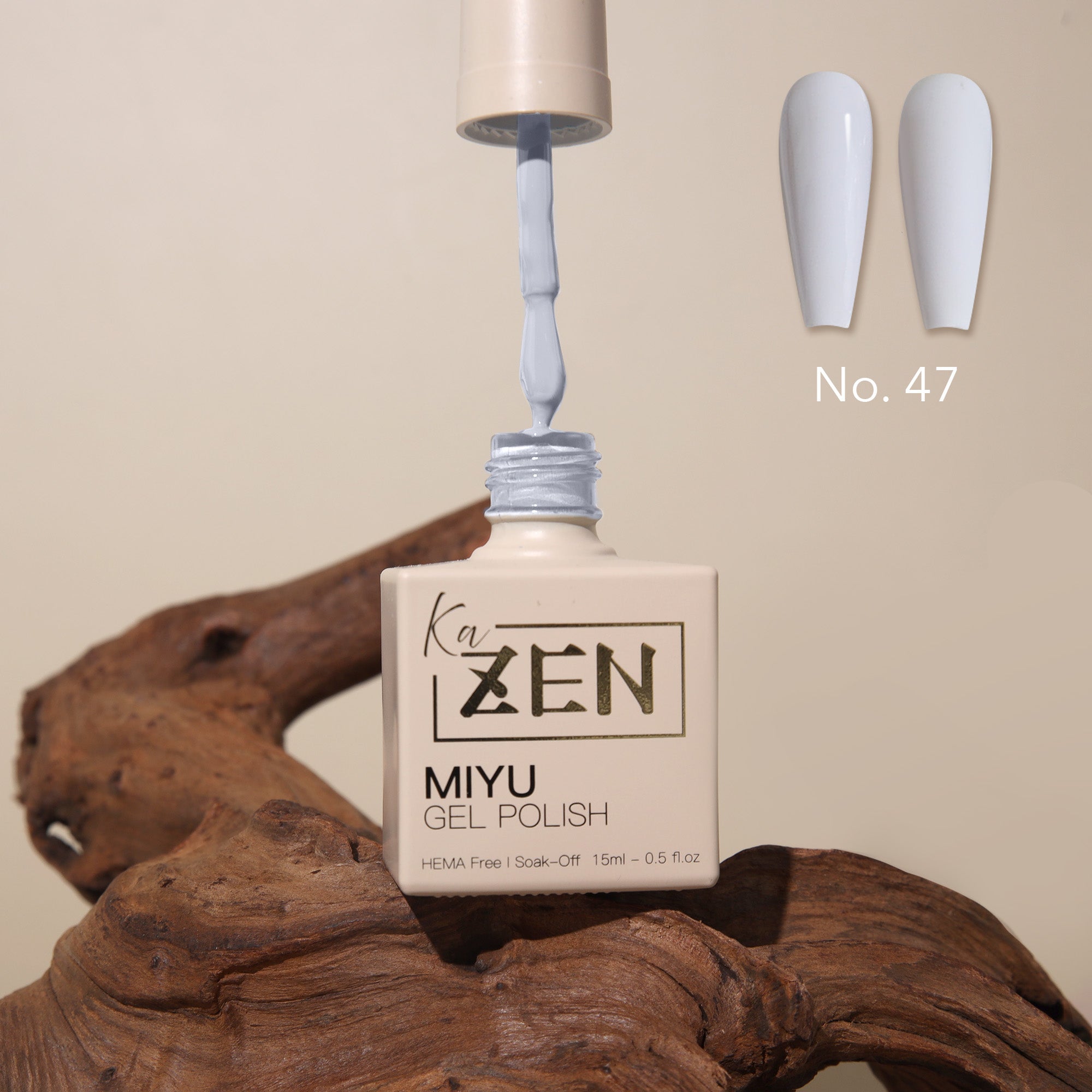 KaZEN | Miyu Gel Polish Collection (50 Colors) - Cream Edition
