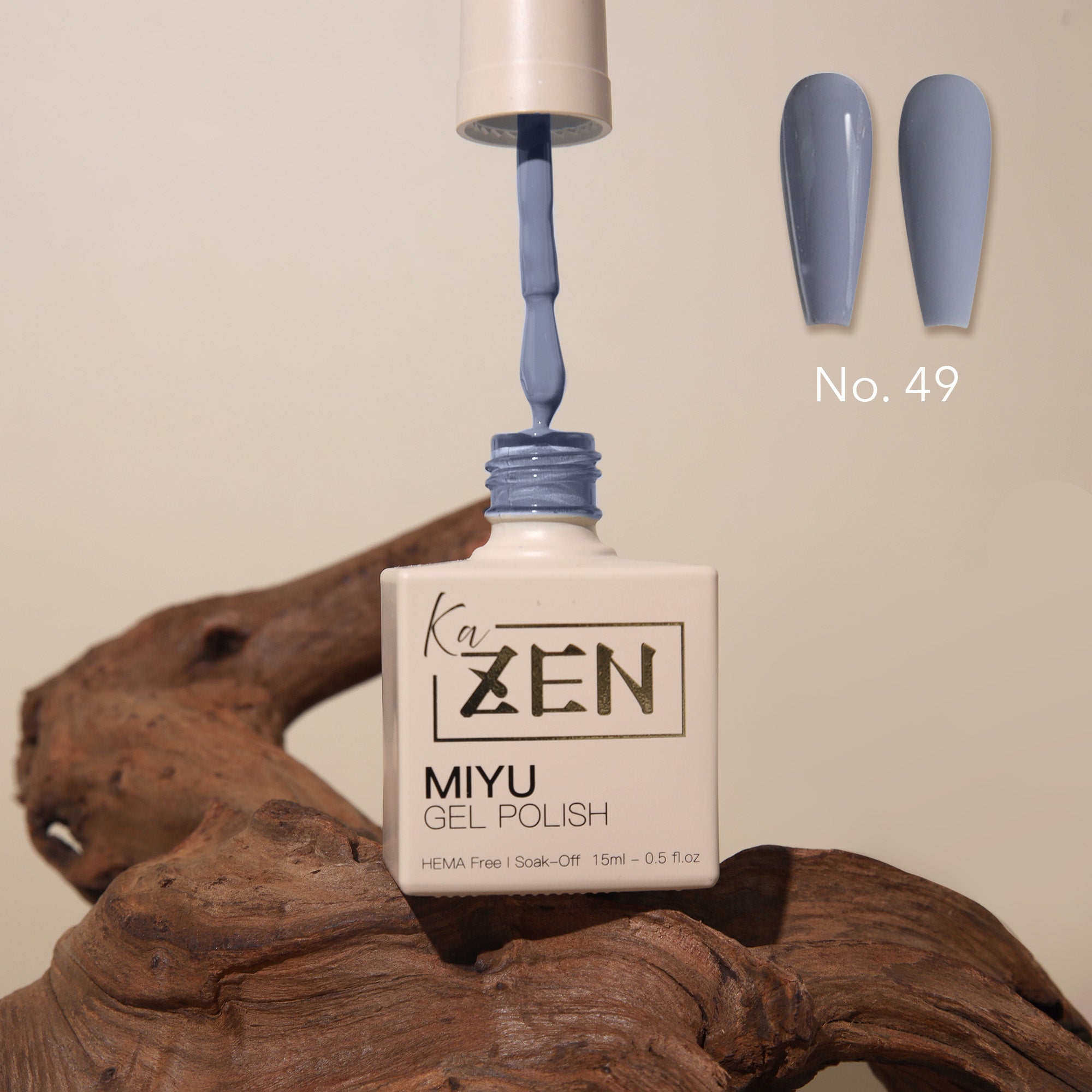 KaZEN | Miyu Gel Polish Collection (50 Colors) - Cream Edition