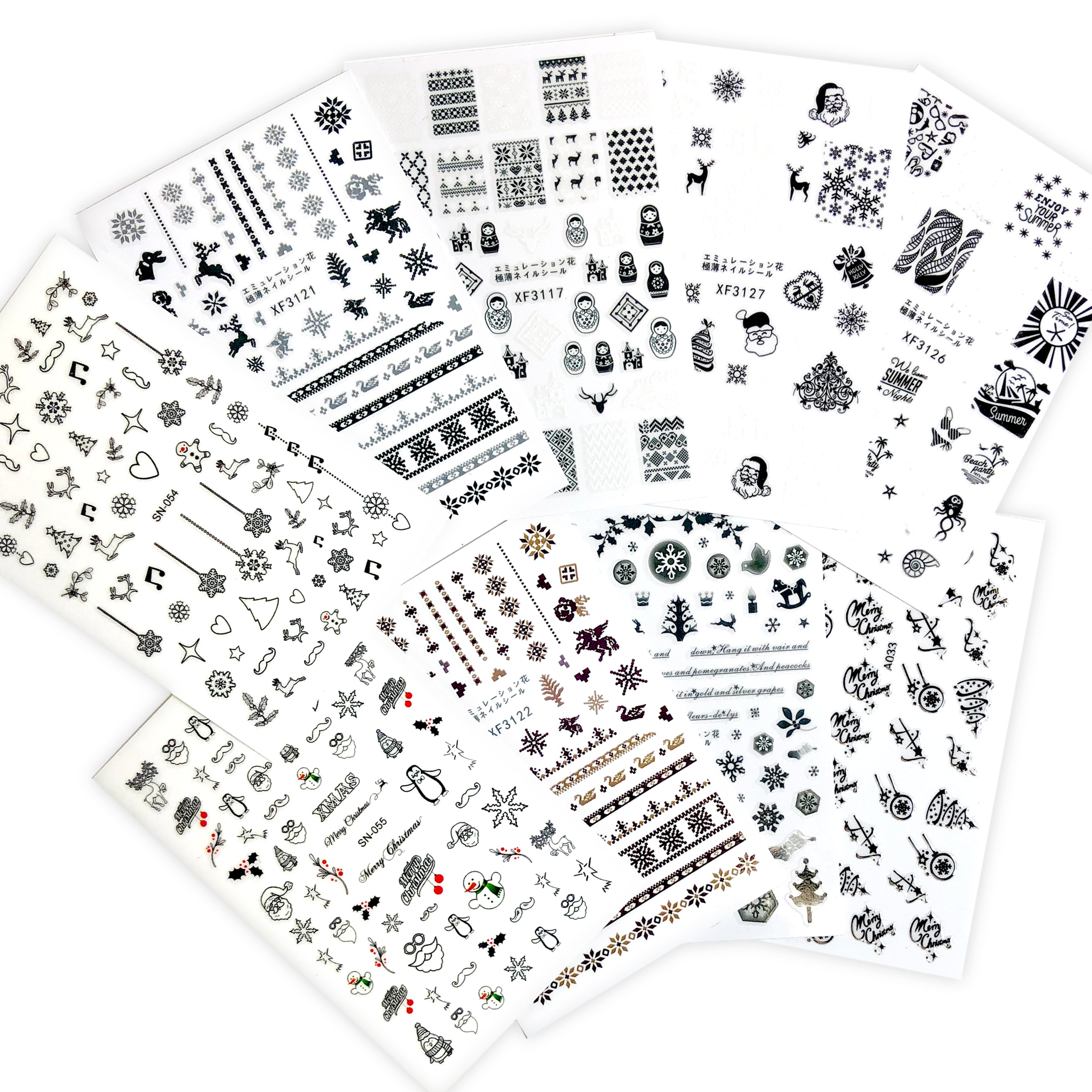 Sticker Christmas Set