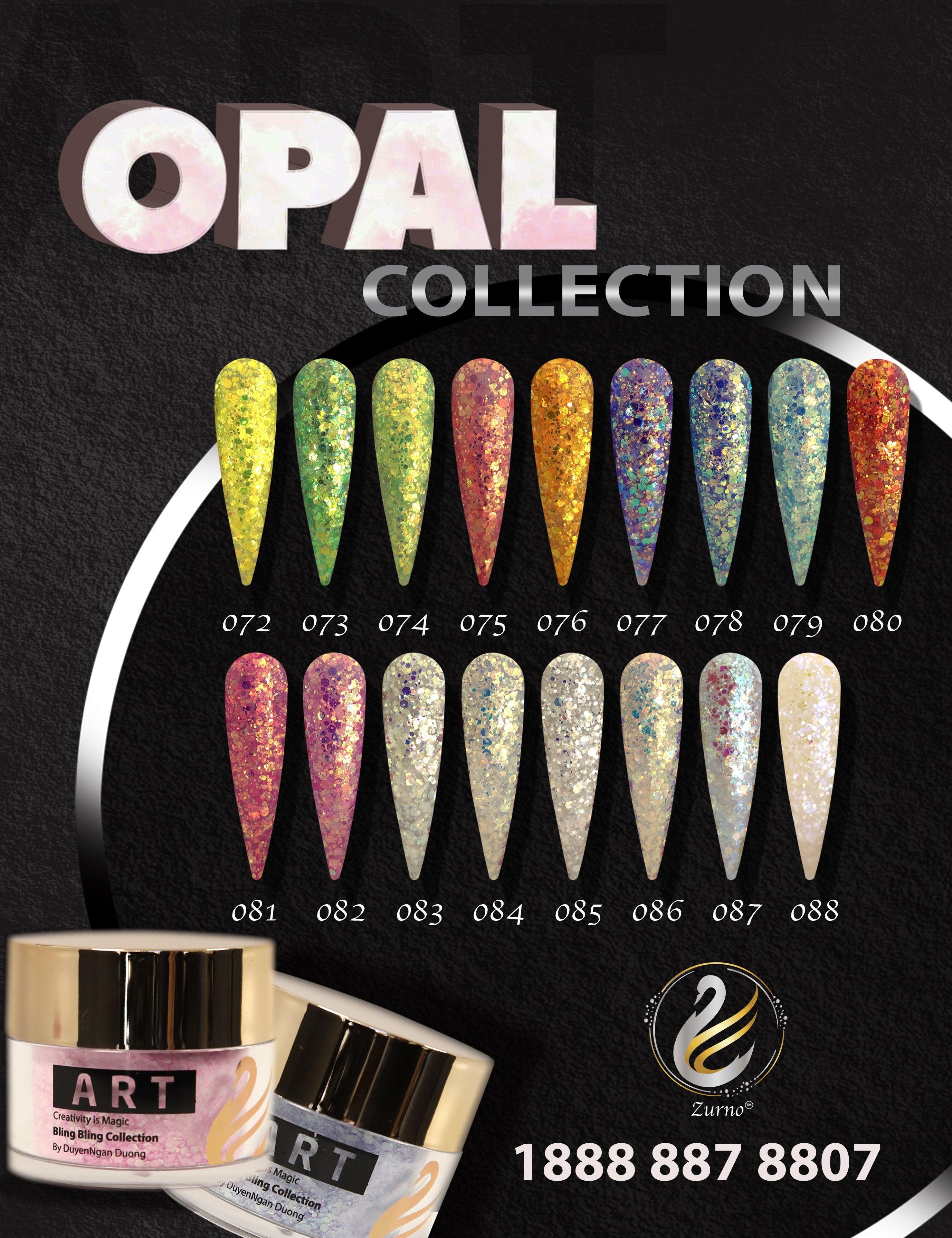 BLACK FRIDAY - Glitter Powder - 4 Collections