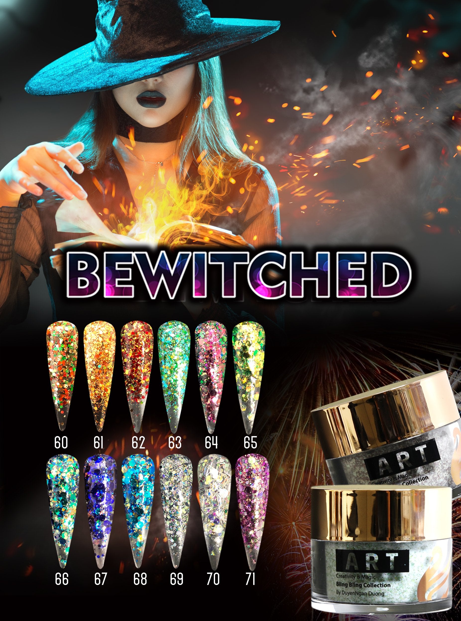 BLACK FRIDAY - Glitter Powder - 4 Collections