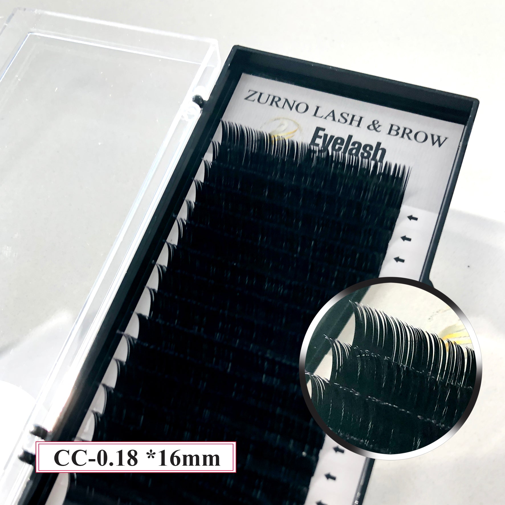 Classic Lash - CC Curl - Thickness & Length Optional