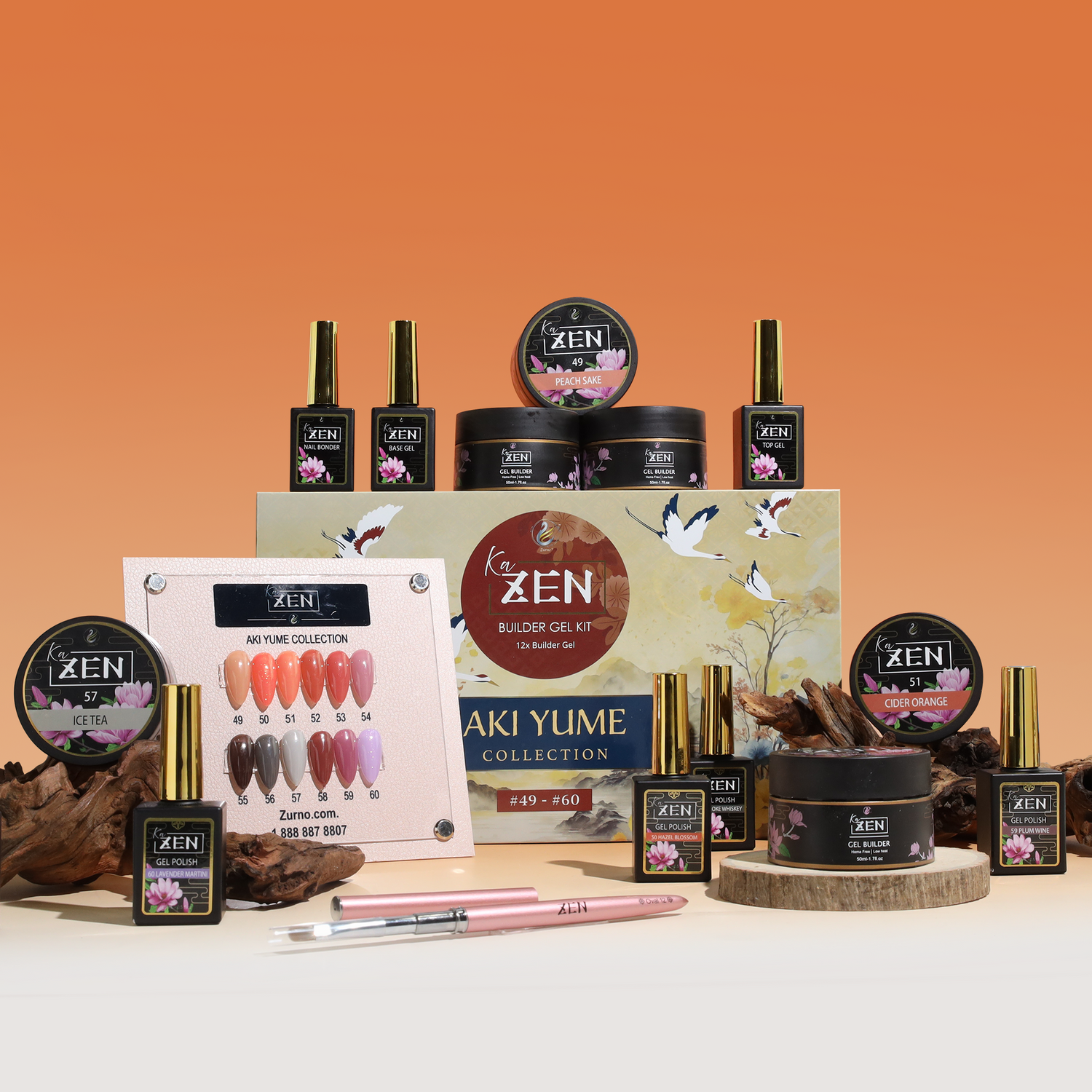 Looking for Fall Nail Shades? Try KaZEN Builder Gel – Aki Yume