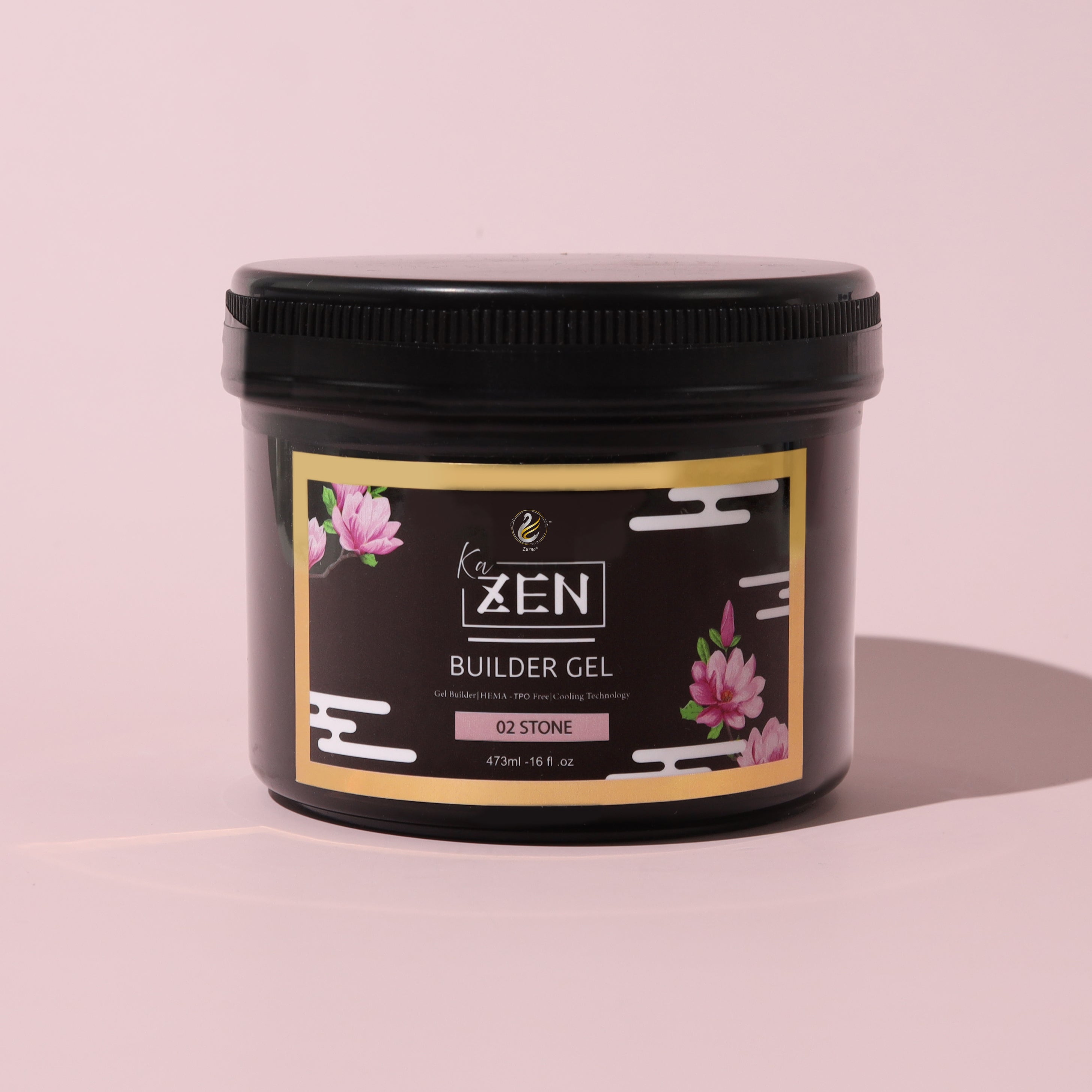 KaZEN Builder Gel - Refill Size 16oz – Nailsjobs by Zurno