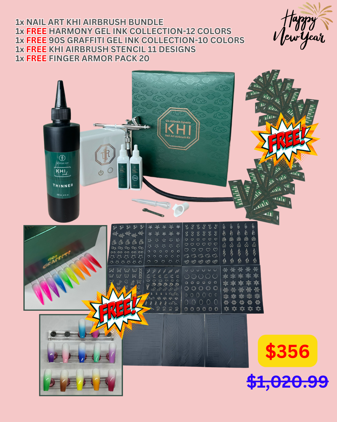 FLASH SALE - TIR - KHI Airbrush Bundle