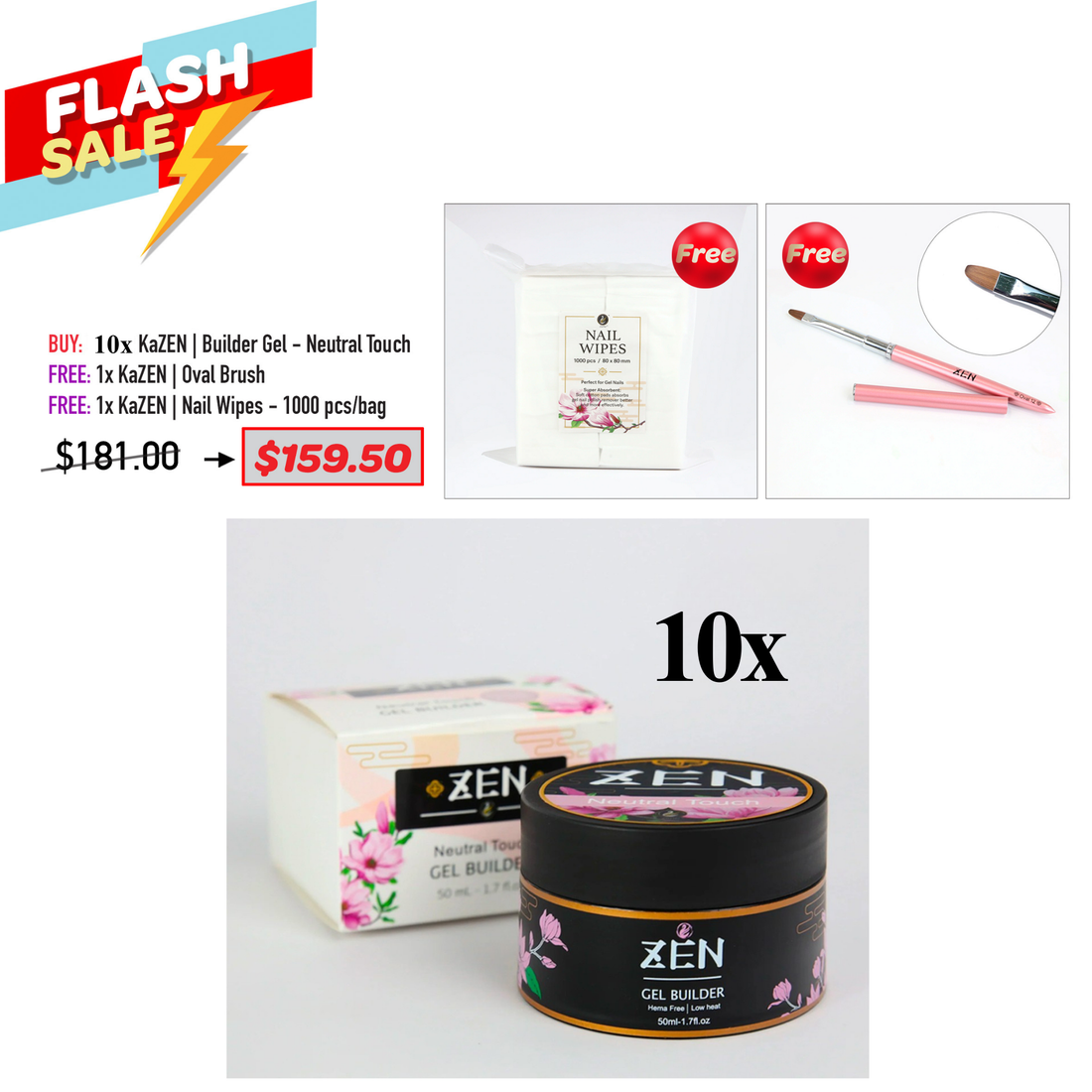 FLASH SALE - KAZEN Neutral Touch Bundle