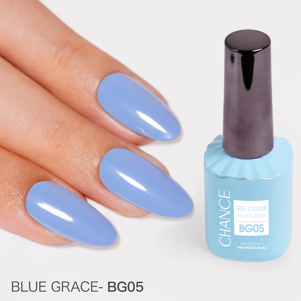 Chance Blue Grace Collection Gel Polish Set 0.5 oz 